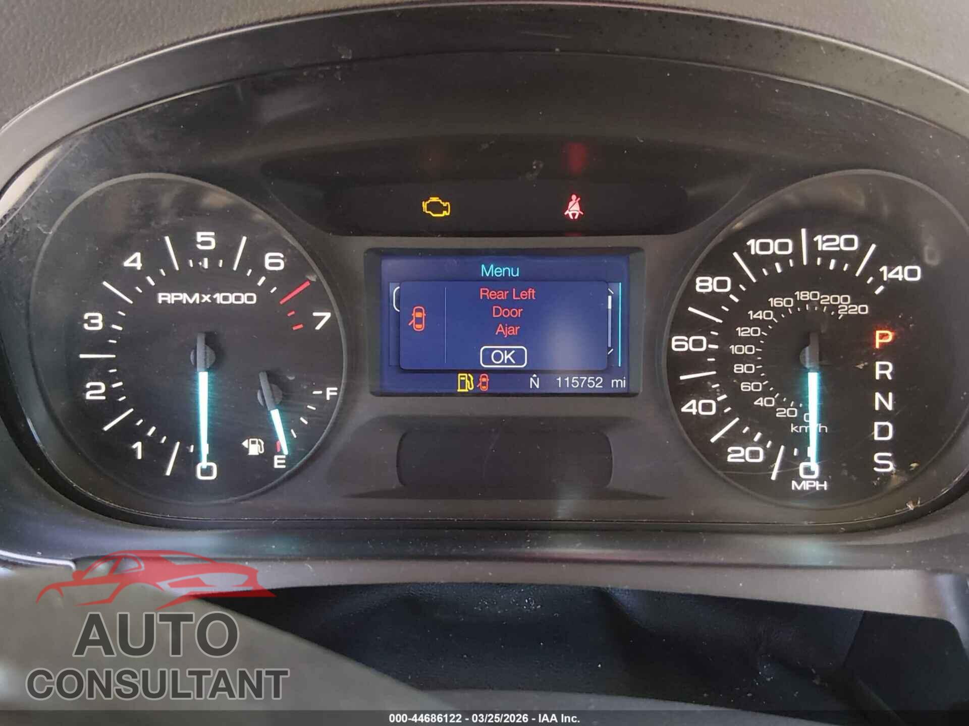 FORD EDGE 2013 - 2FMDK3GC3DBA80083