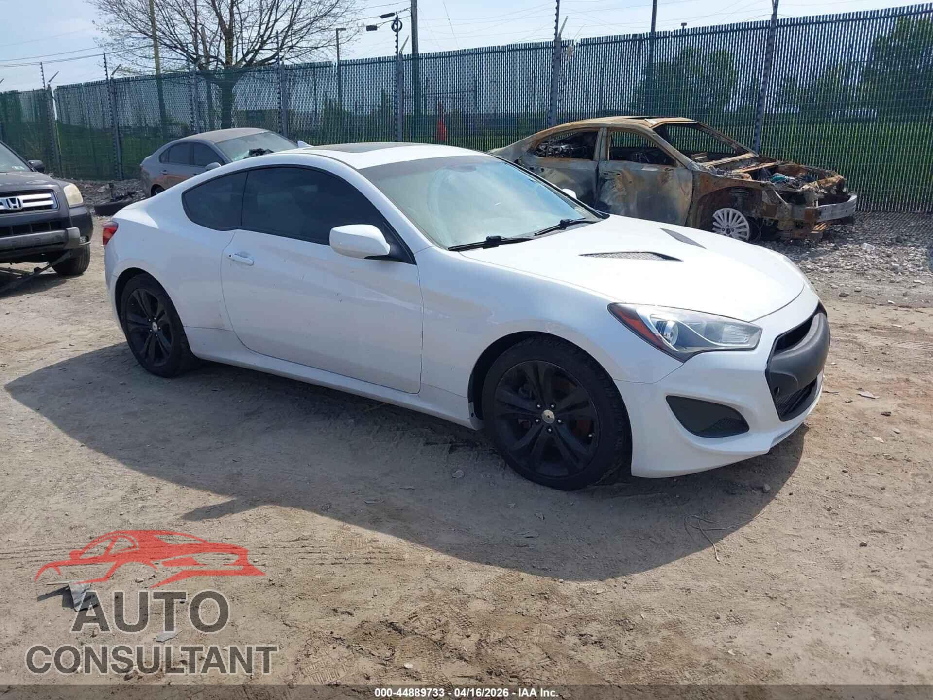 HYUNDAI GENESIS 2013 - KMHHT6KD6DU111403