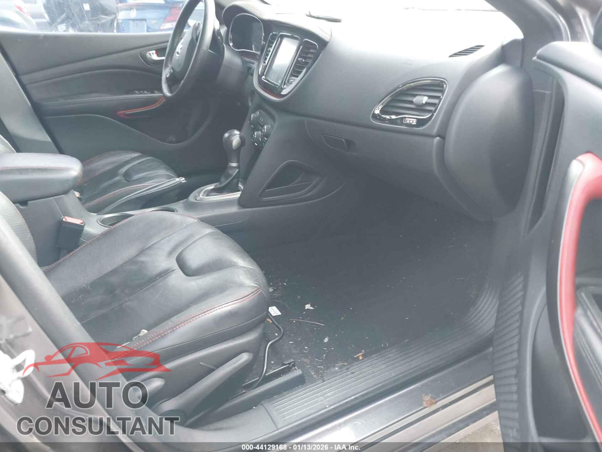 DODGE DART 2015 - 1C3CDFEB8FD368740