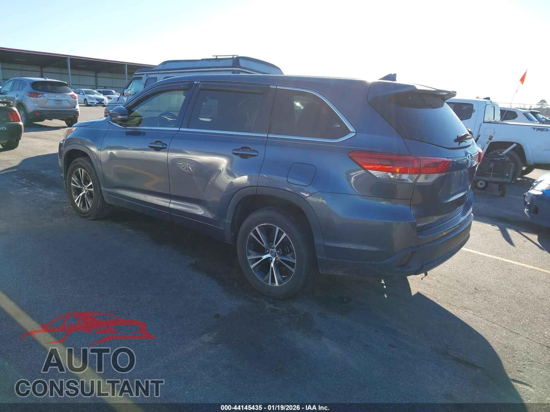 TOYOTA HIGHLANDER 2017 - 5TDZZRFH7HS222087