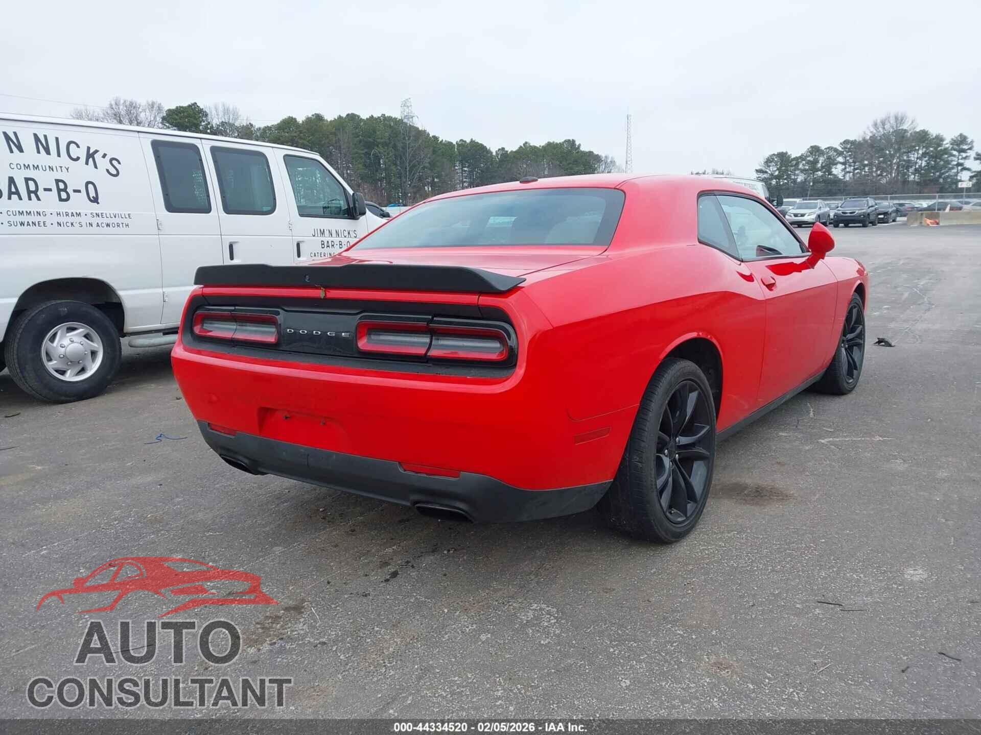 DODGE CHALLENGER 2016 - 2C3CDZAG0GH349512