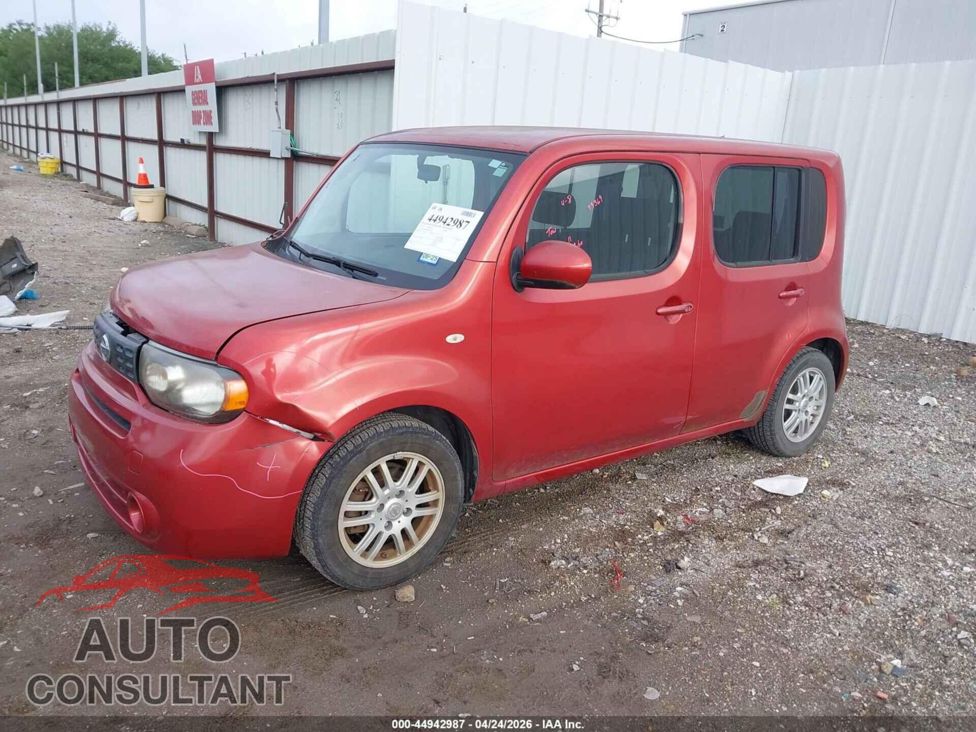 NISSAN CUBE 2011 - JN8AZ2KR0BT203462
