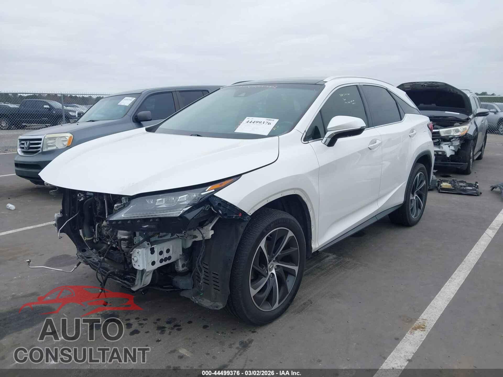 LEXUS RX 350 2017 - 2T2ZZMCA3HC056178