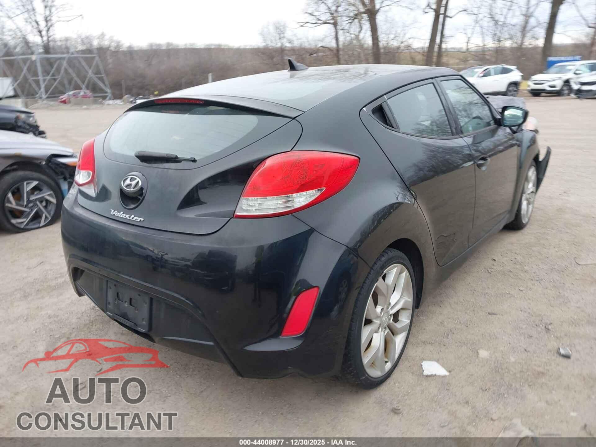 HYUNDAI VELOSTER 2013 - KMHTC6AD9DU123721