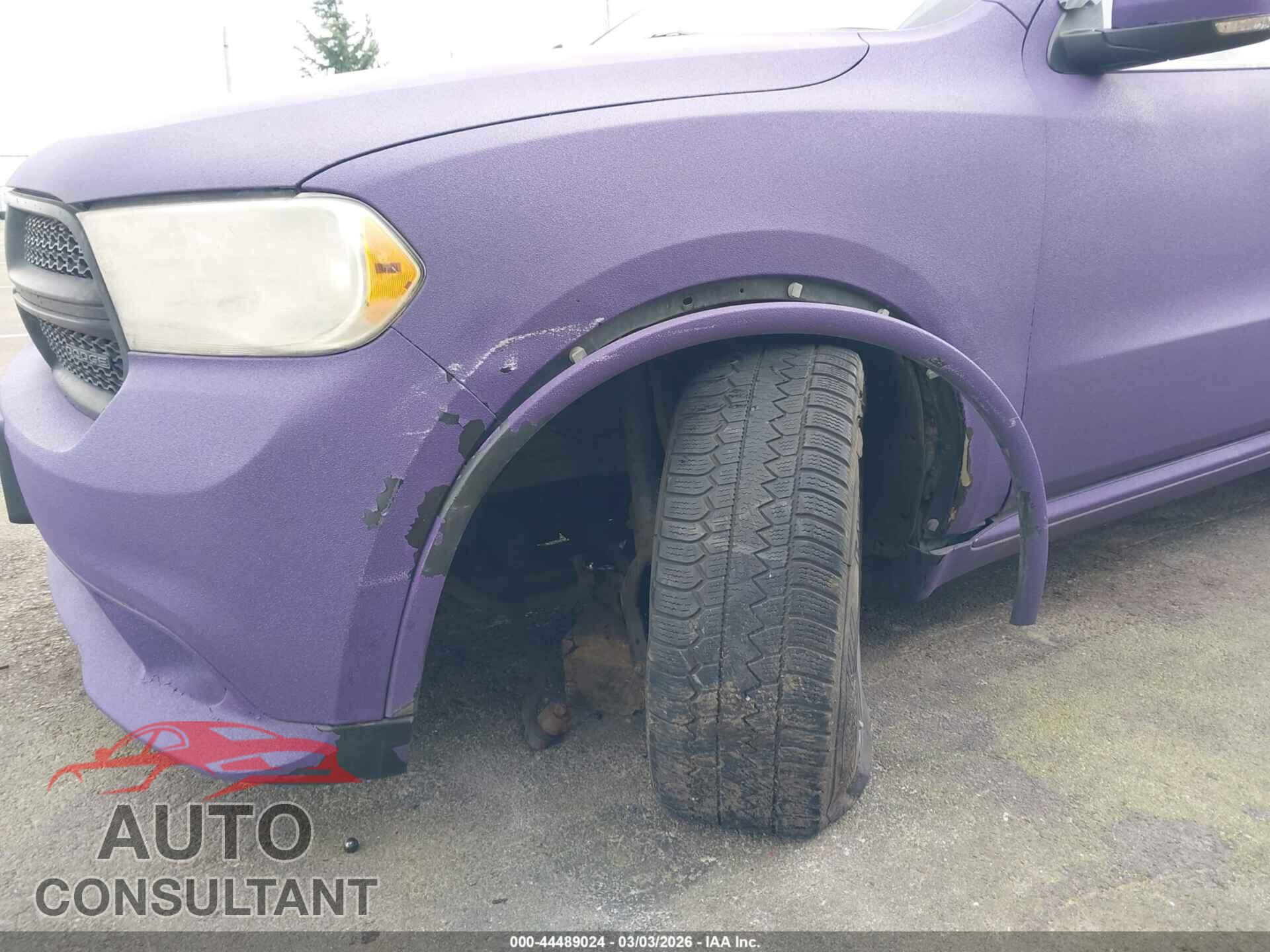 DODGE DURANGO 2012 - 1C4RDJDGXCC105656