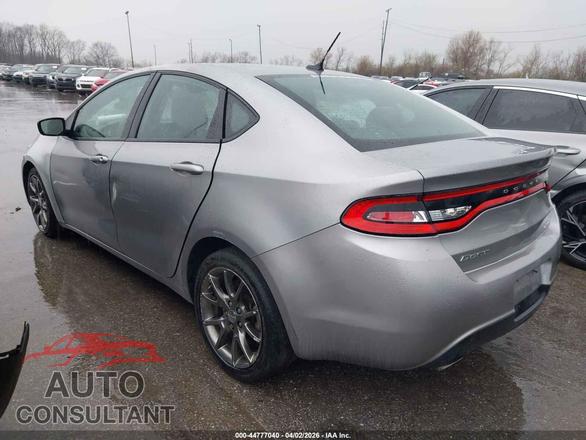 DODGE DART 2014 - 1C3CDFBB6ED831767