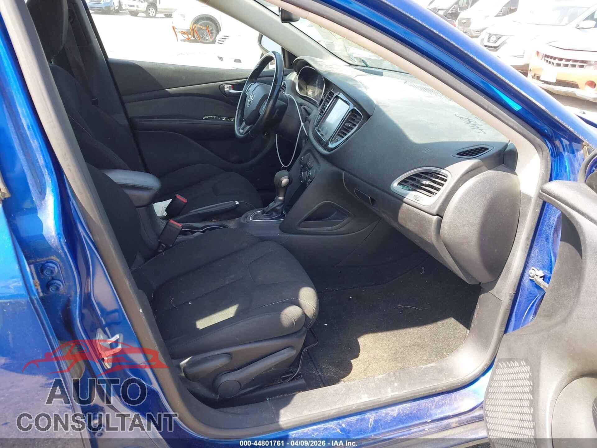 DODGE DART 2013 - 1C3CDFBA4DD289302