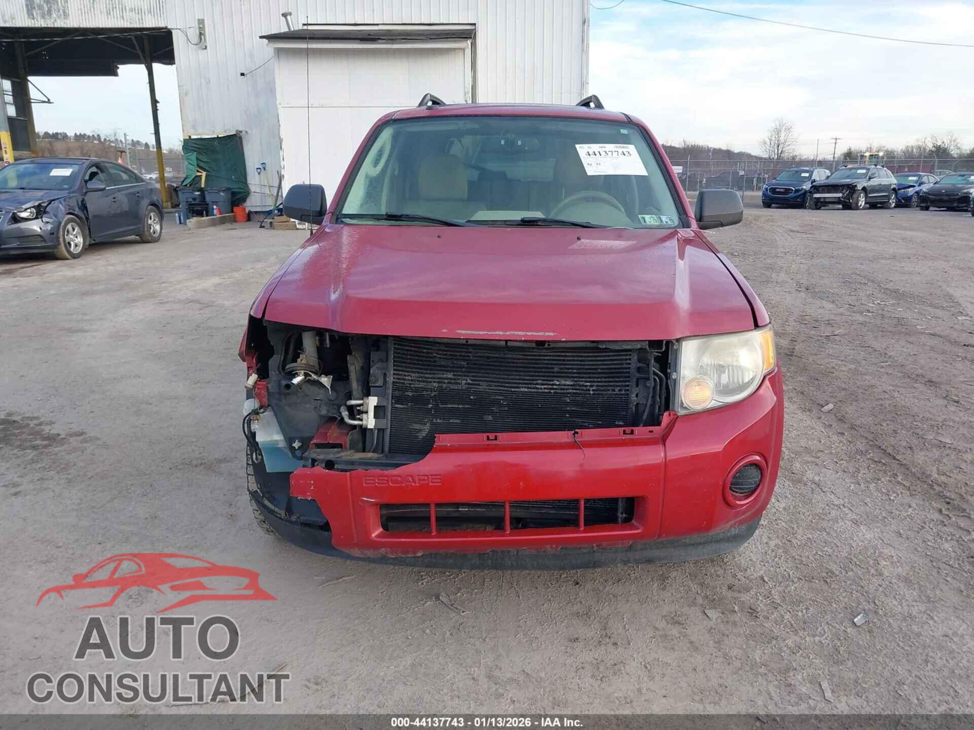 FORD ESCAPE 2011 - 1FMCU9D76BKB21504