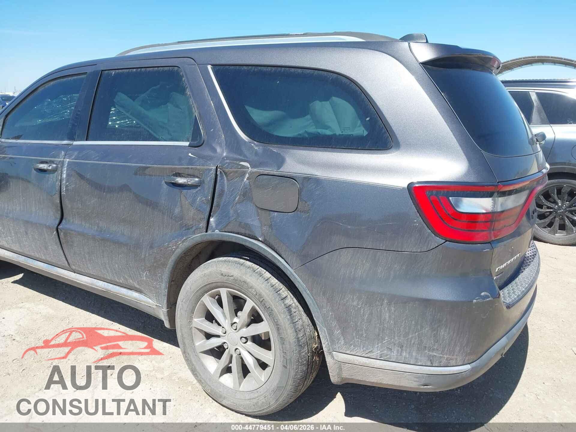 DODGE DURANGO 2017 - 1C4RDJAG5HC871841