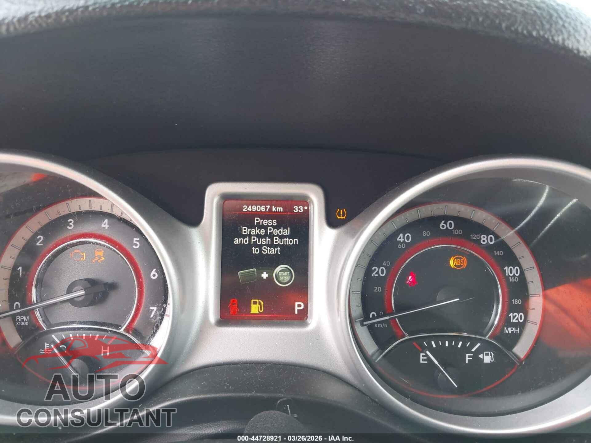 DODGE JOURNEY 2019 - 3C4PDCBB7KT717603