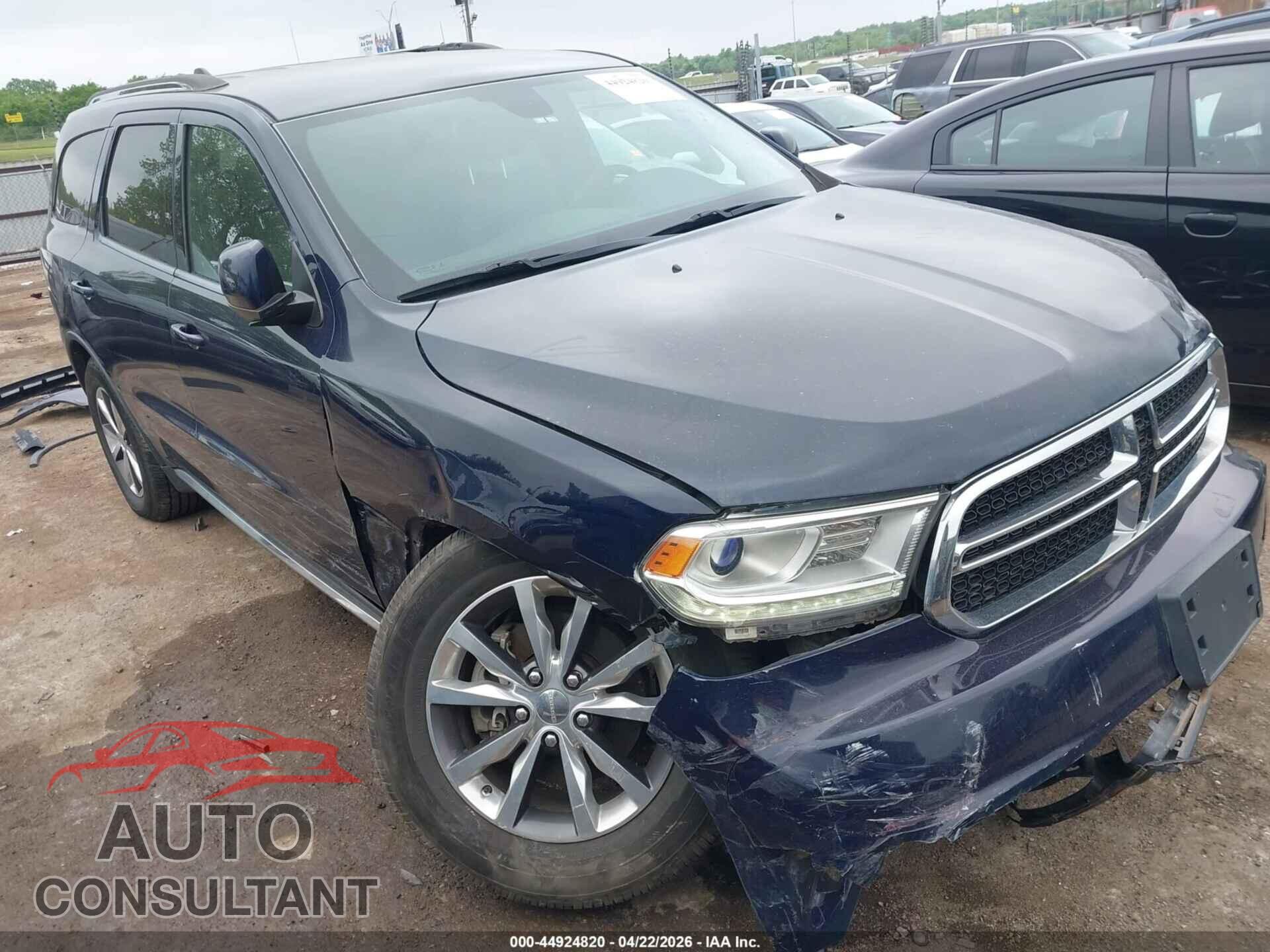 DODGE DURANGO 2016 - 1C4RDJDG5GC424601