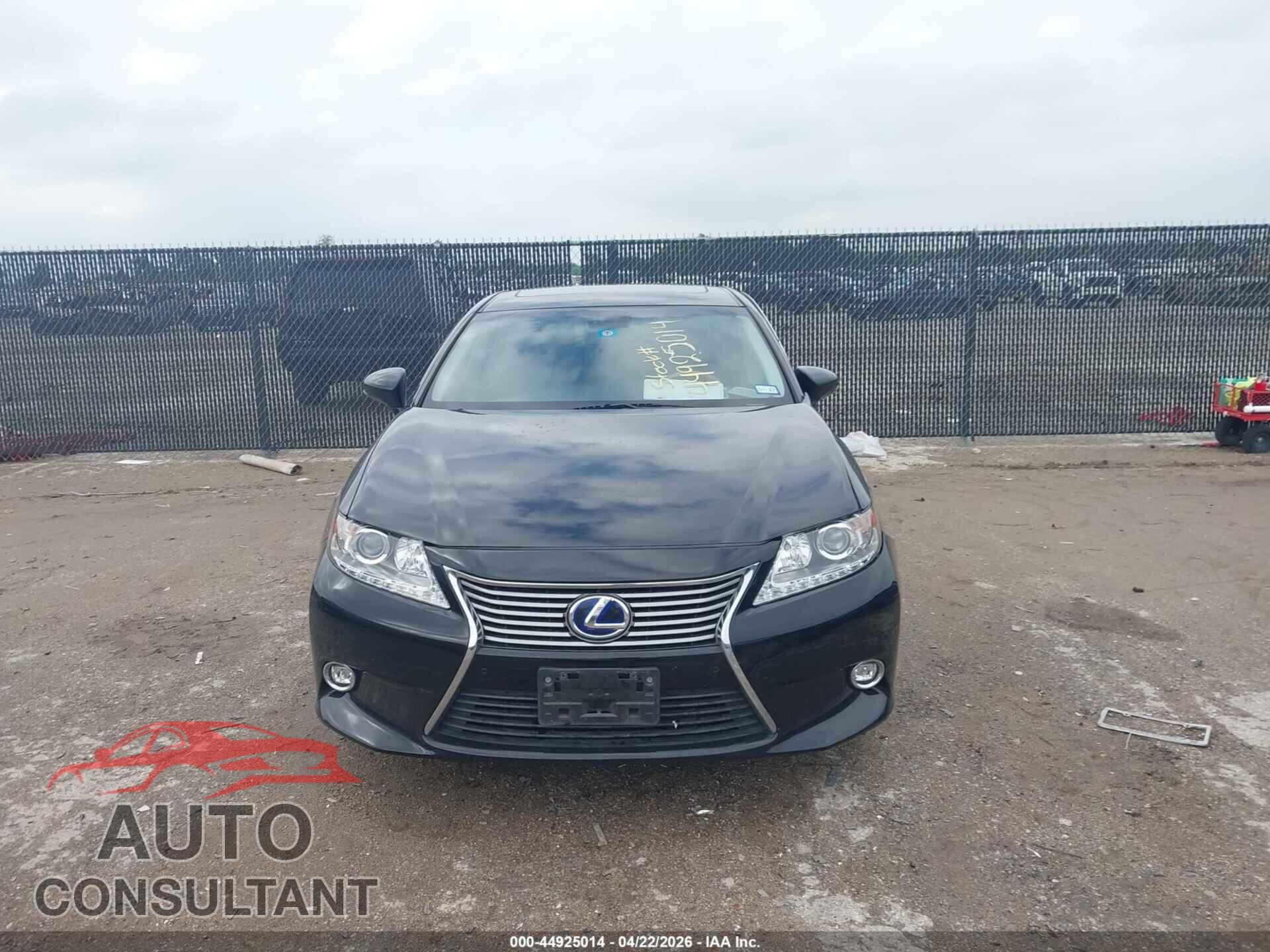 LEXUS ES 300H 2014 - JTHBW1GG9E2044864