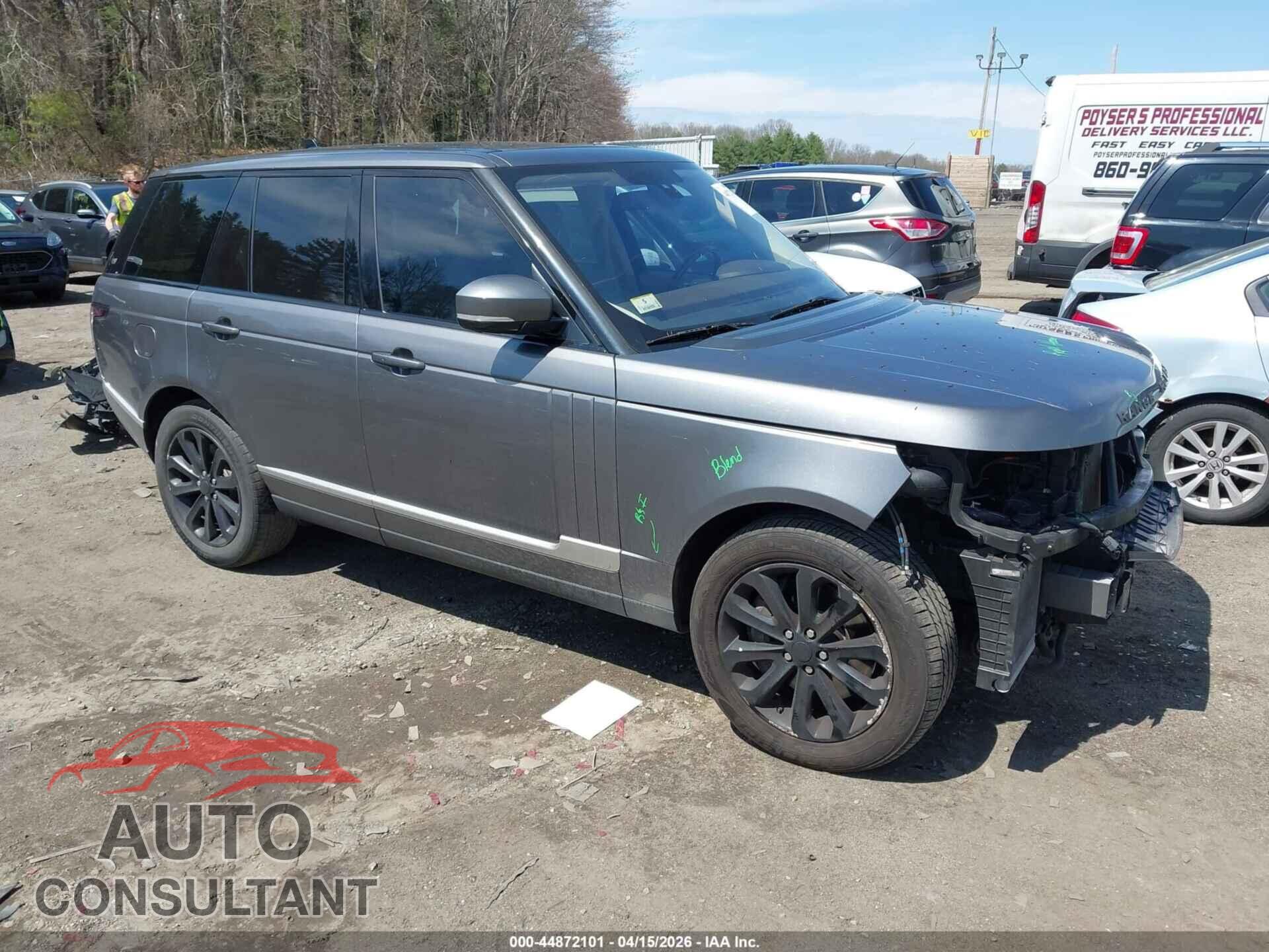 LAND ROVER RANGE ROVER 2016 - SALGS2VF2GA270989
