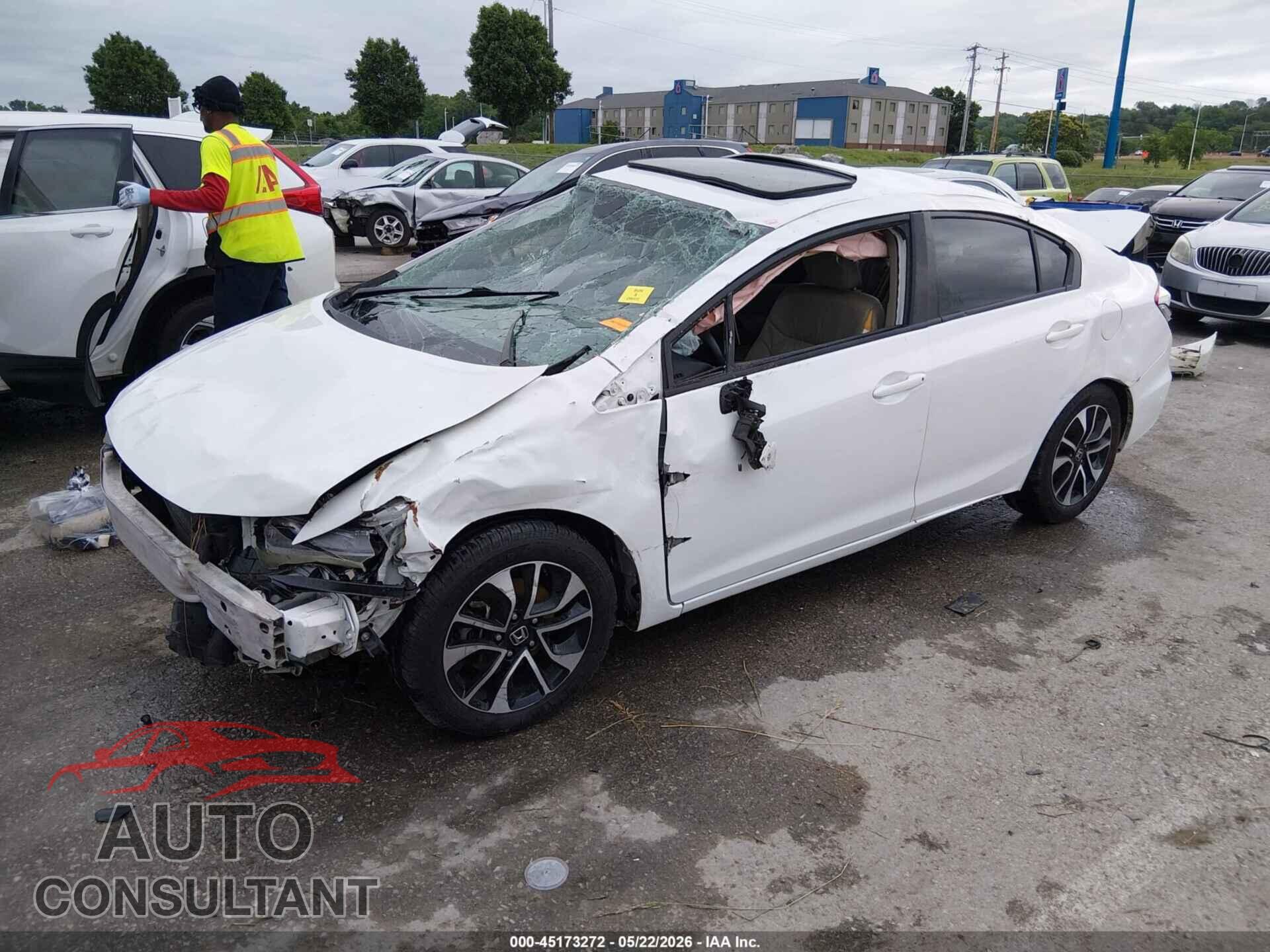 HONDA CIVIC 2013 - 19XFB2F94DE010856