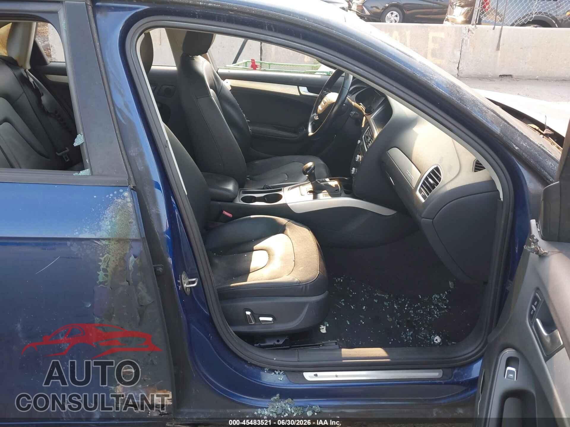 AUDI A4 2013 - WAUBFAFL2DN043498
