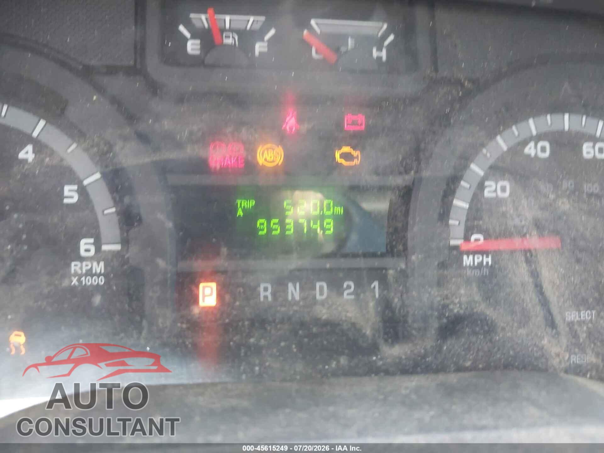 FORD E-250 2013 - 1FTNE2EW4DDA21545