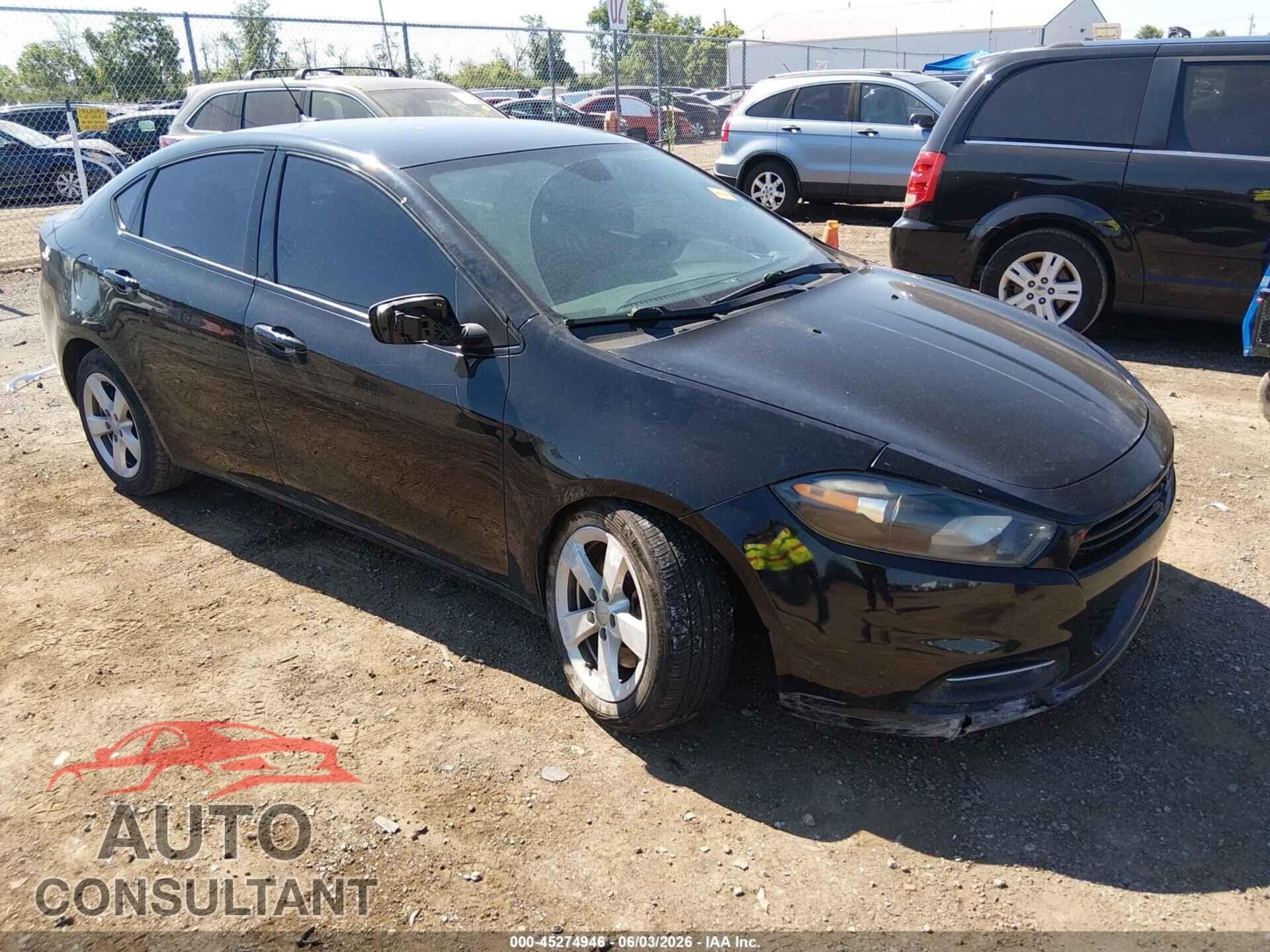 DODGE DART 2015 - 1C3CDFBB5FD222719