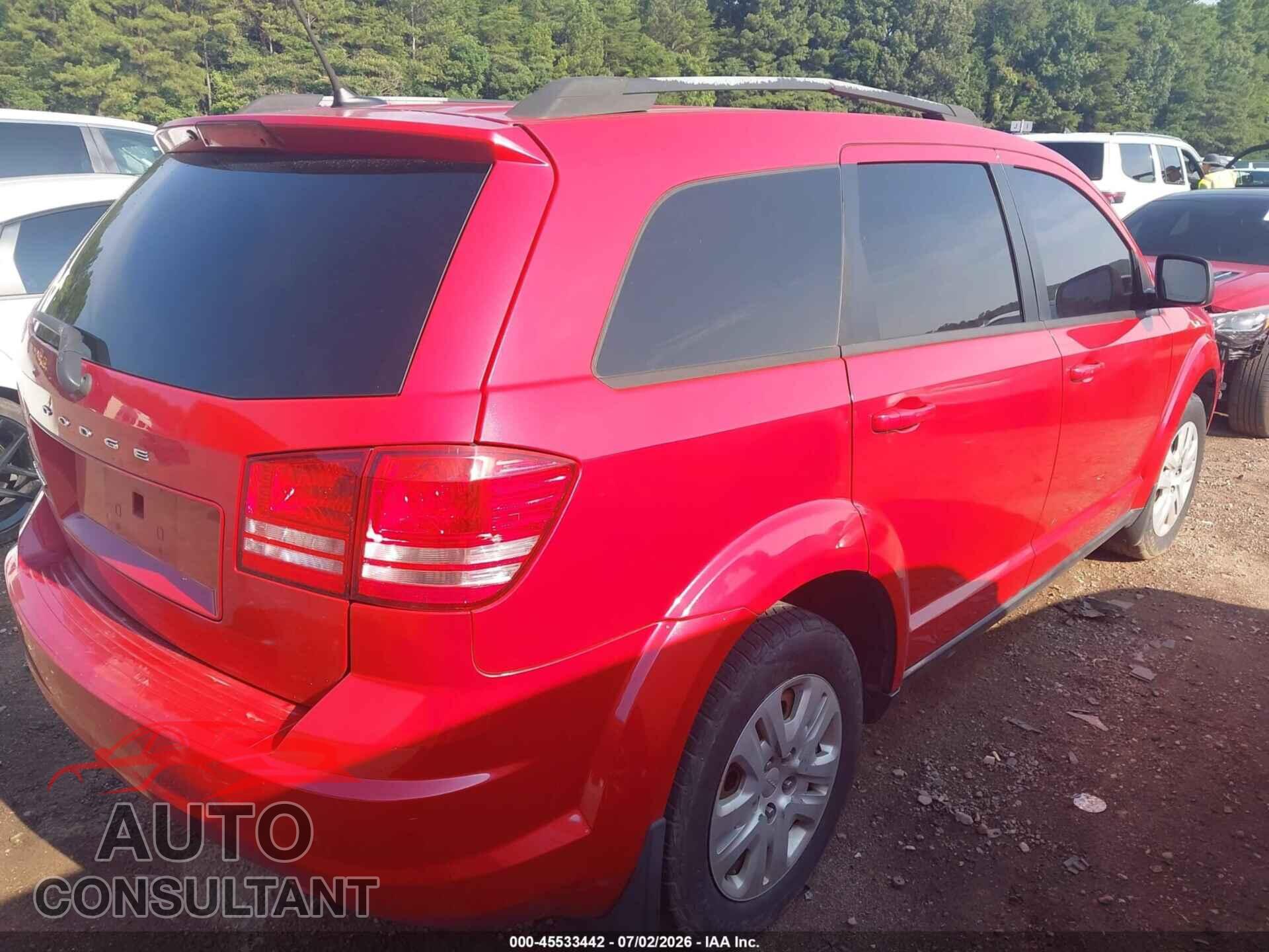 DODGE JOURNEY 2017 - 3C4PDCABXHT707951