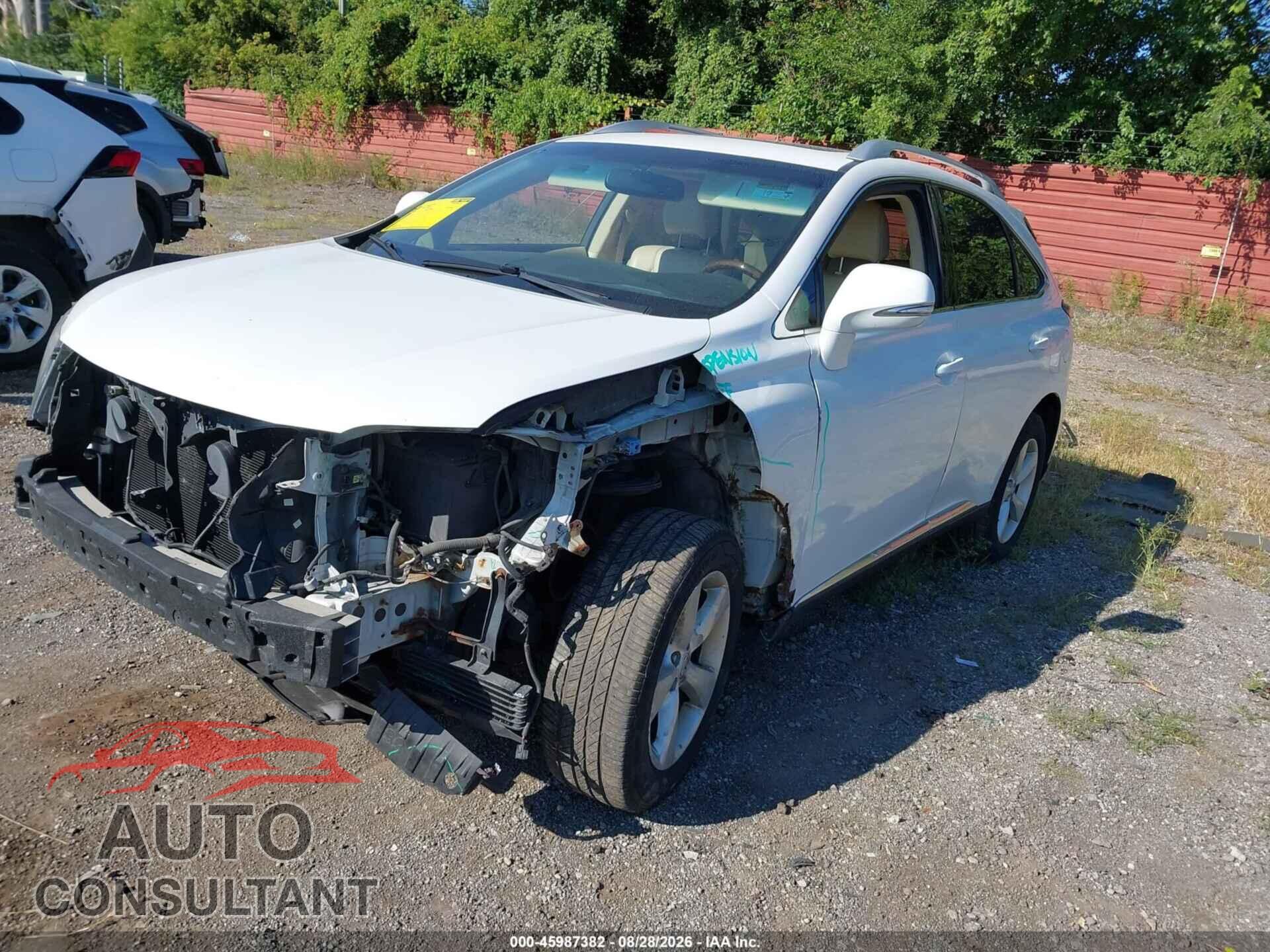 LEXUS RX 350 2013 - 2T2BK1BA0DC211317