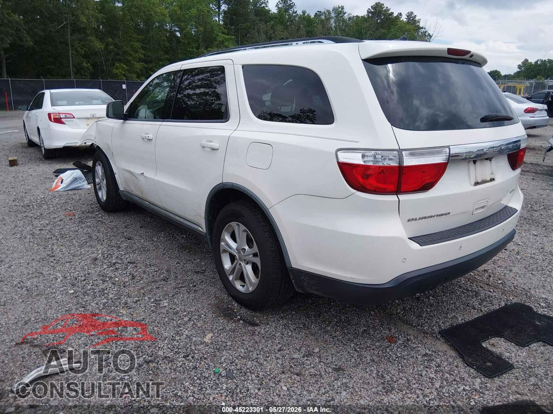 DODGE DURANGO 2011 - 1D4RD4GG0BC598455