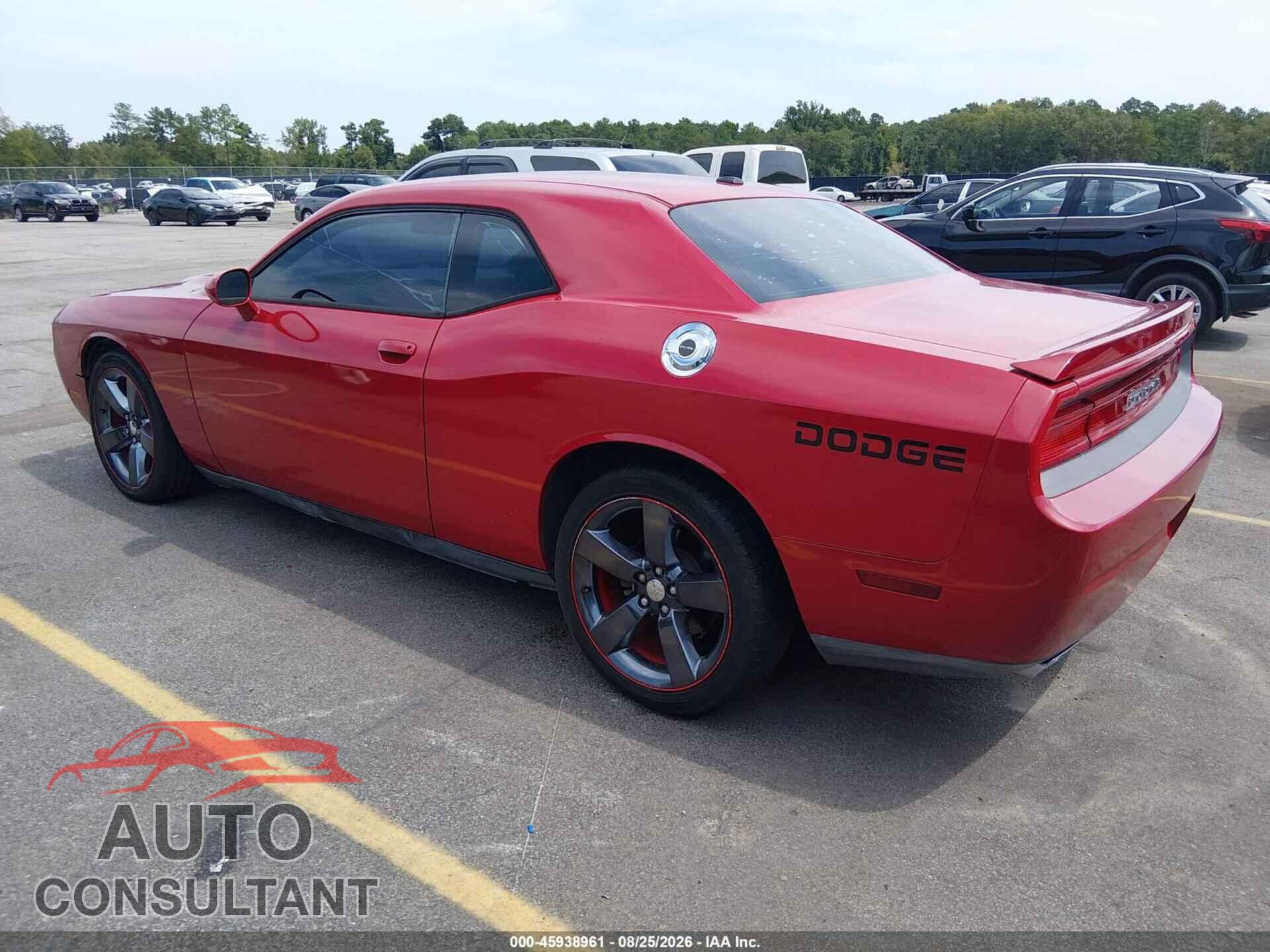 DODGE CHALLENGER 2013 - 2C3CDYAG2DH575377