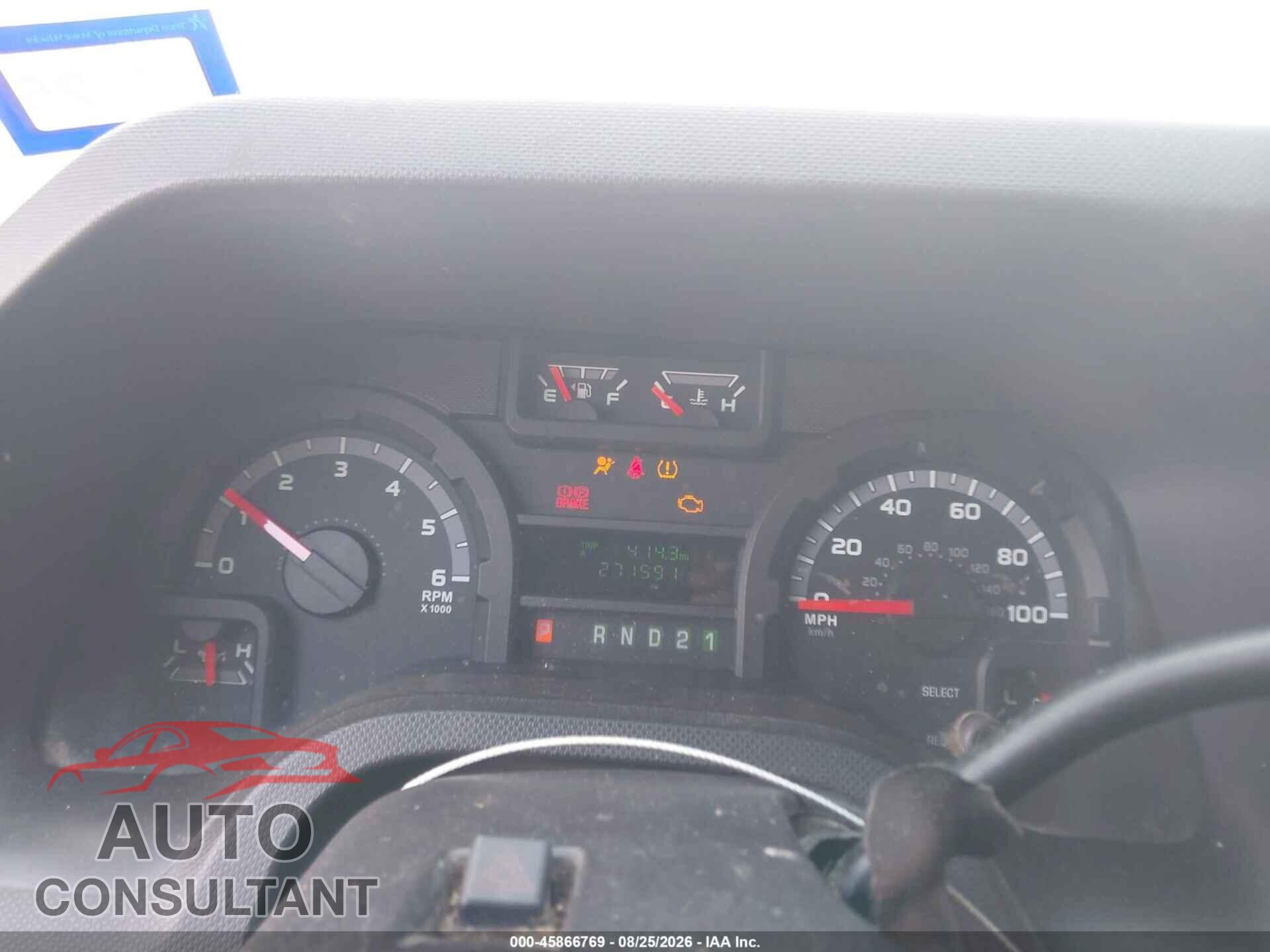 FORD E-250 2011 - 1FTNE2EW4BDA99207