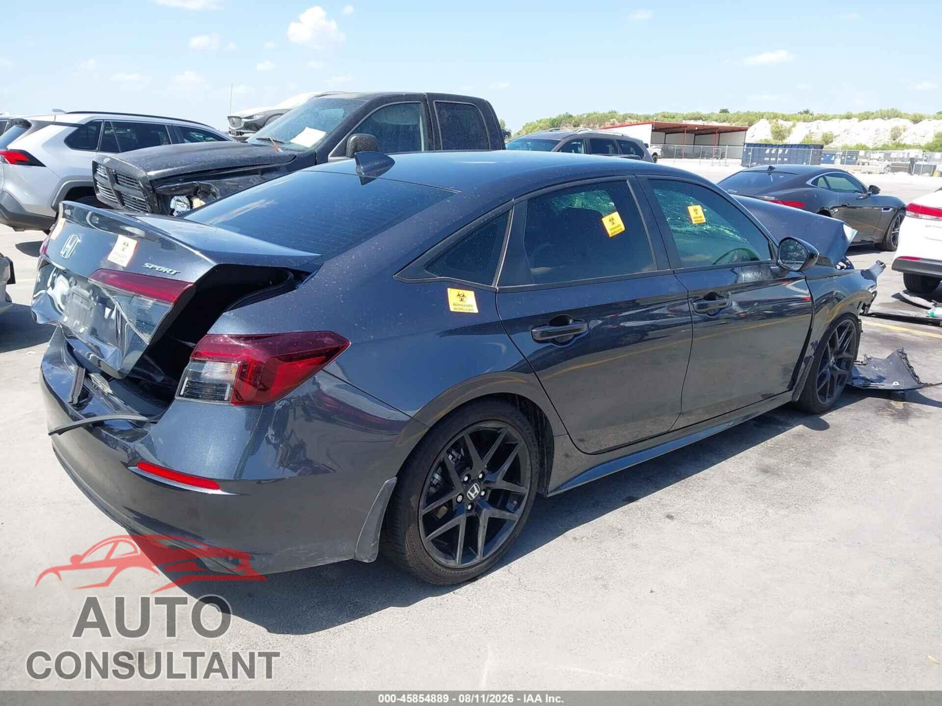 HONDA CIVIC 2025 - 2HGFE2F56SH596208