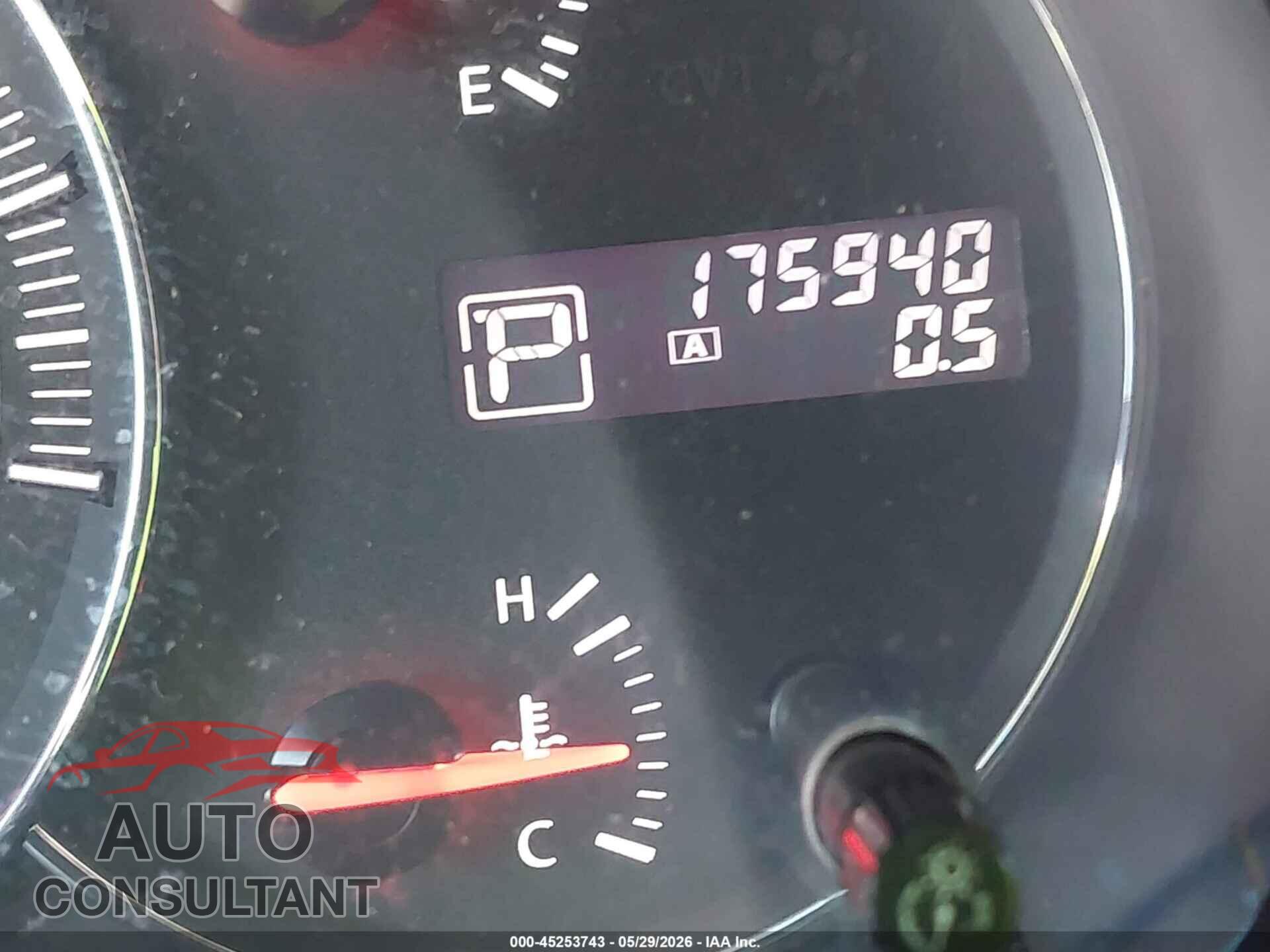 NISSAN MAXIMA 2012 - 1N4AA5AP0CC820162
