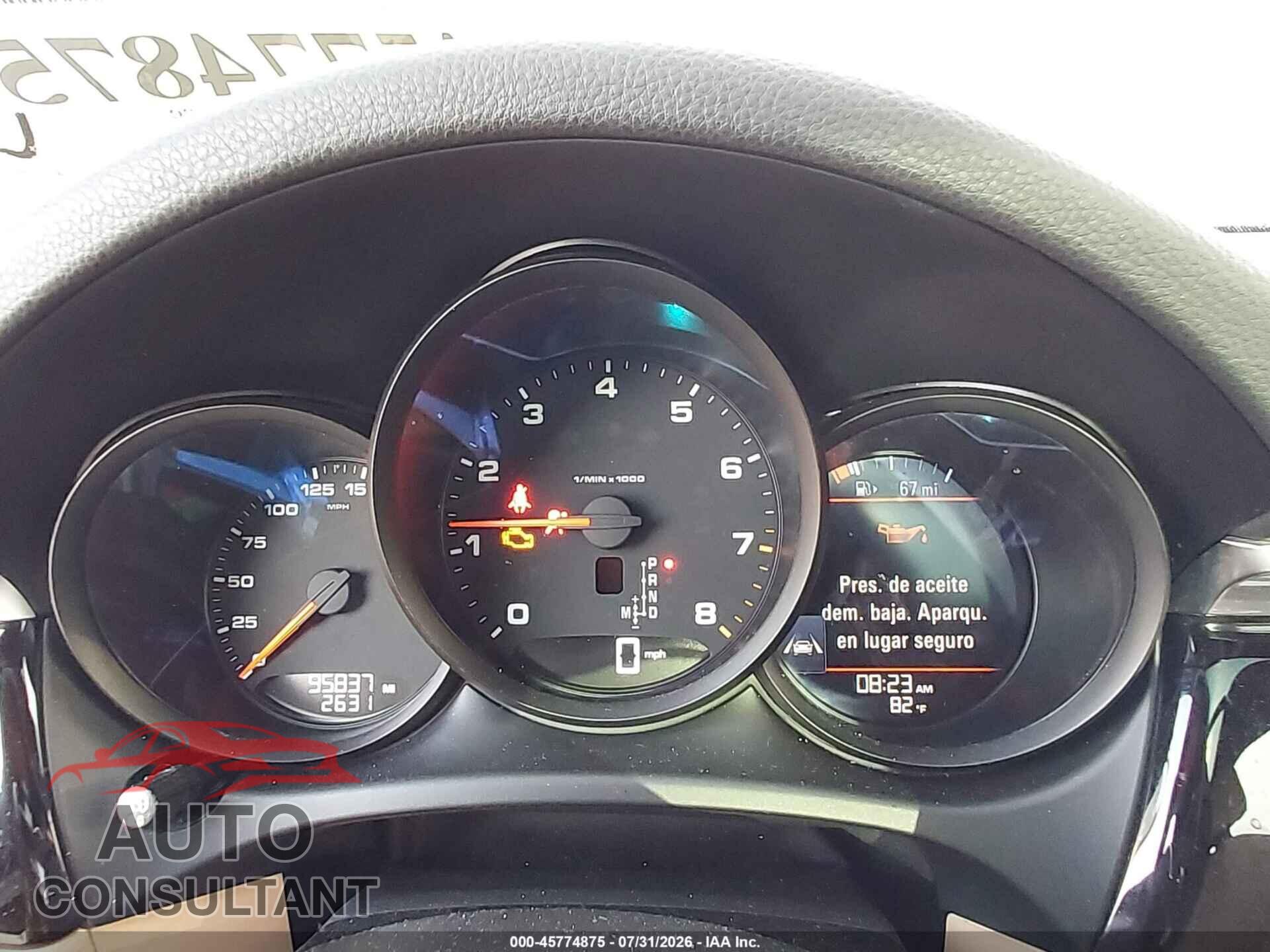 PORSCHE MACAN 2020 - WP1AA2A59LLB00865