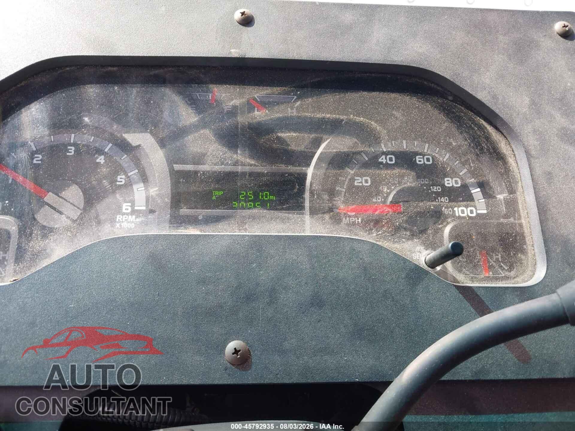 FORD E-350 STRIPPED 2016 - 1FC3E3KL5GDC14170