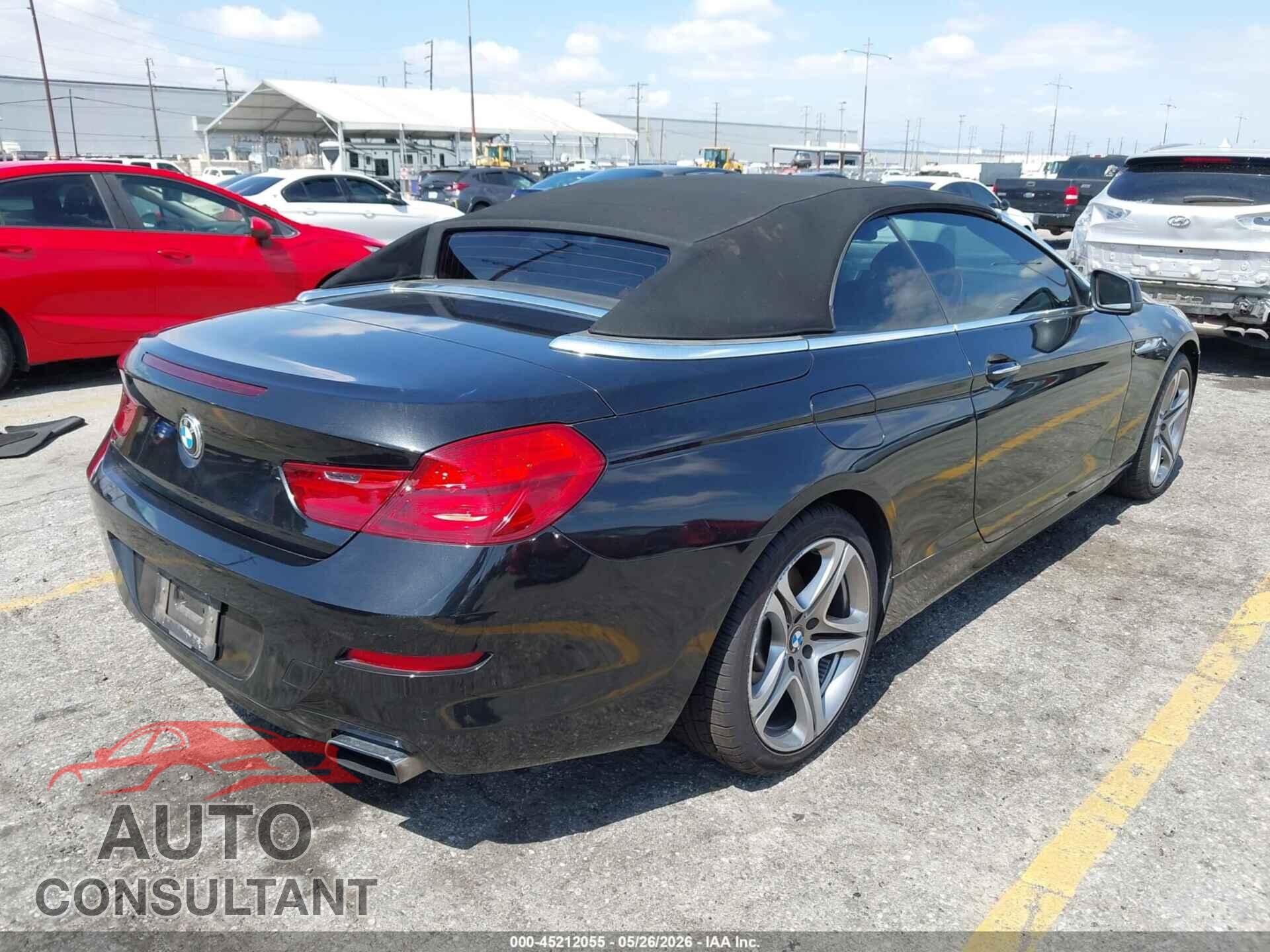 BMW 650I 2012 - WBALZ3C59CDL71602