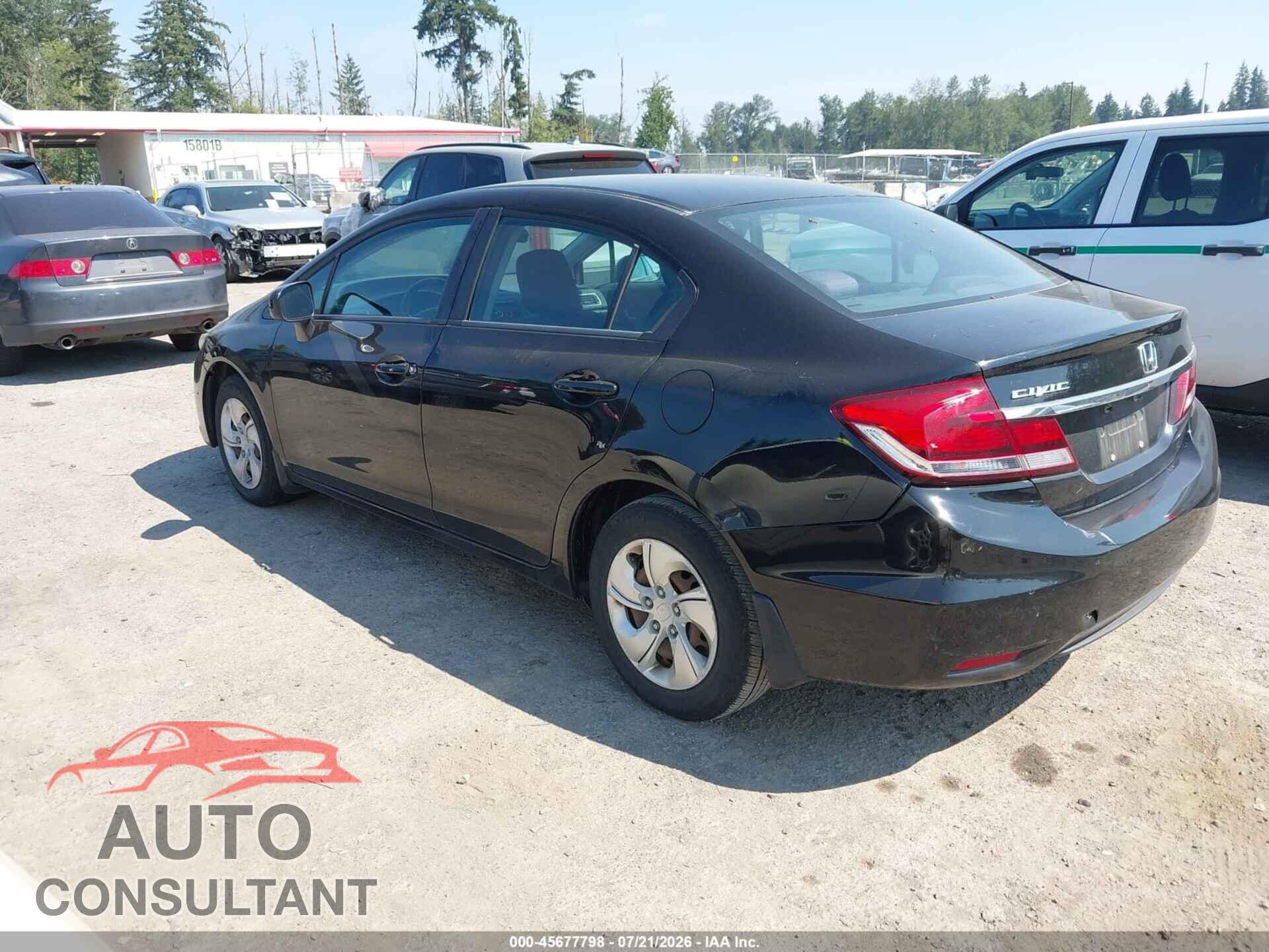 HONDA CIVIC 2014 - 19XFB2E57EE078732