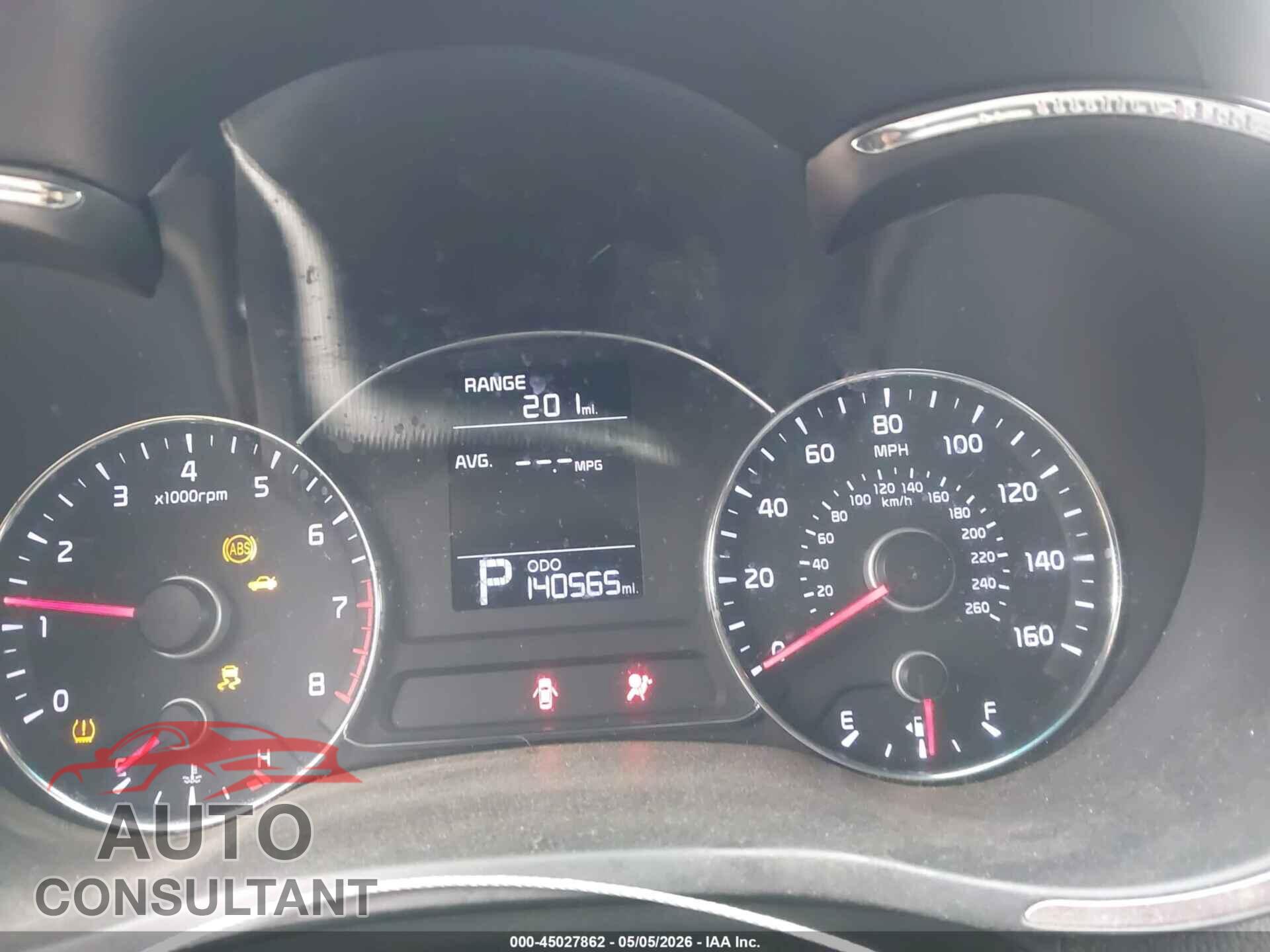 KIA FORTE 2015 - KNAFX4A63F5284426