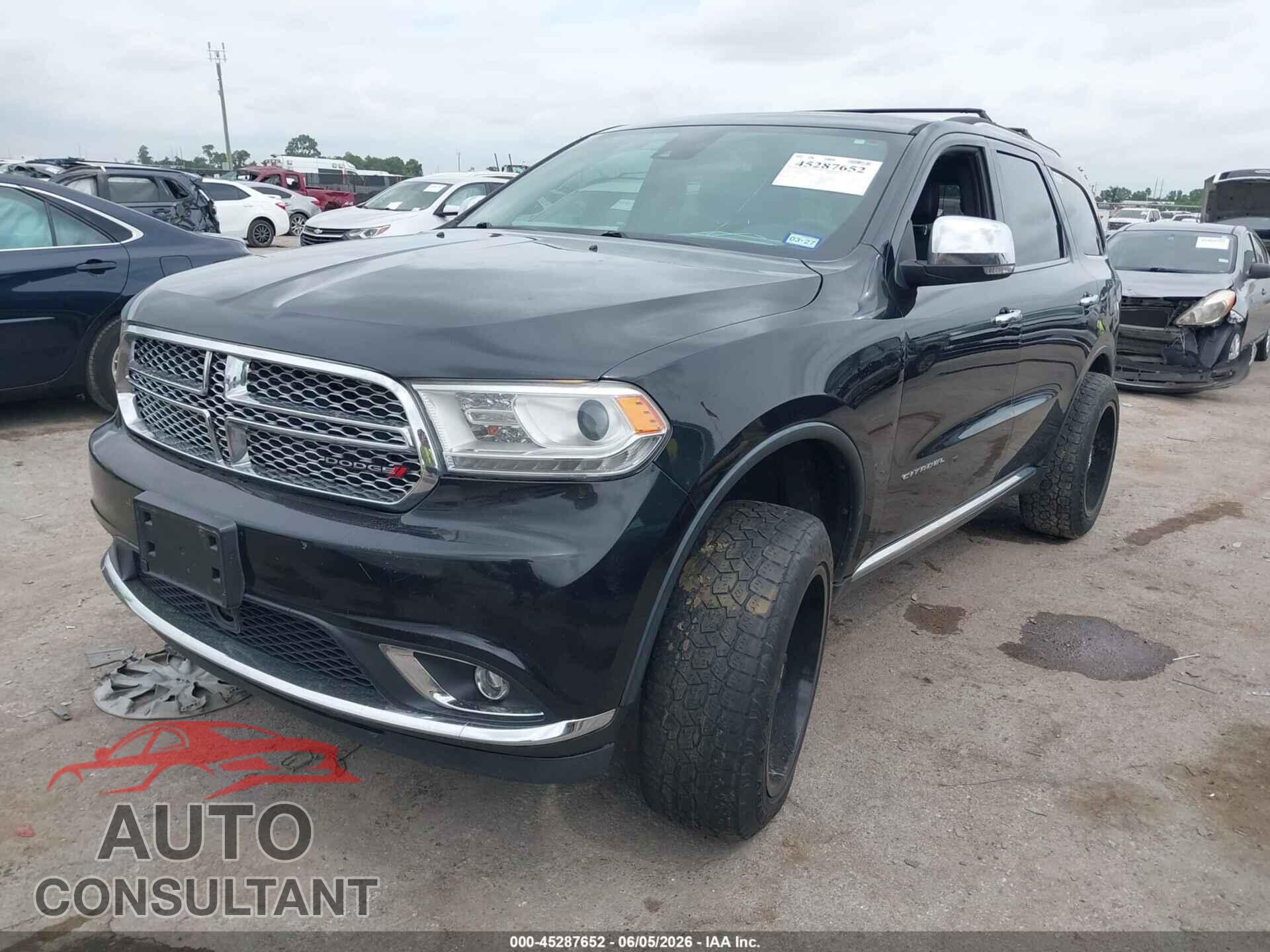 DODGE DURANGO 2015 - 1C4RDJEG0FC954004
