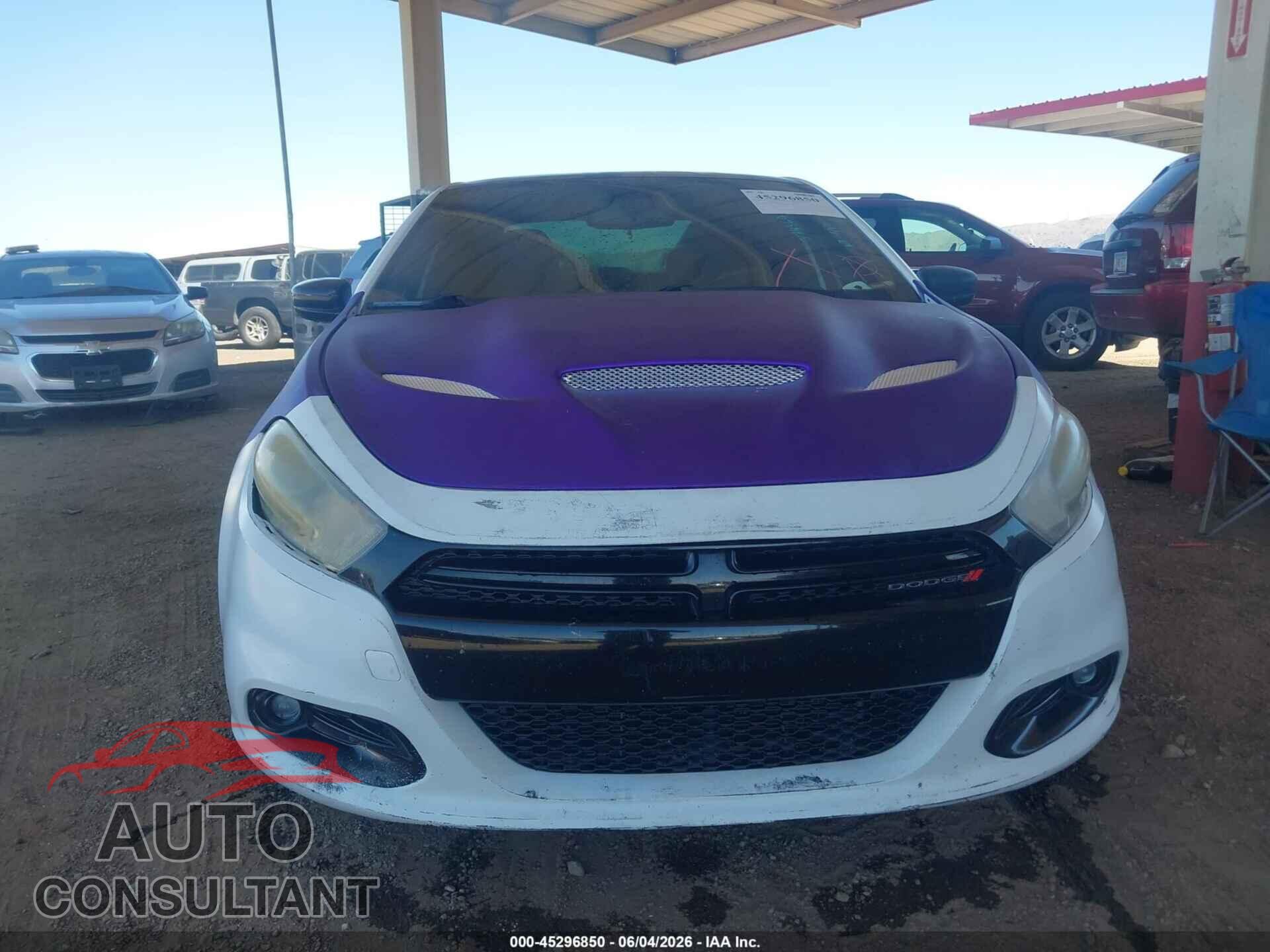DODGE DART 2015 - 1C3CDFBB0FD374469
