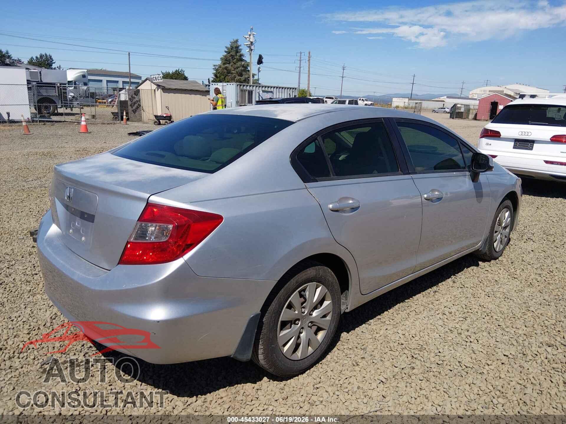 HONDA CIVIC 2012 - 2HGFB2F59CH320616