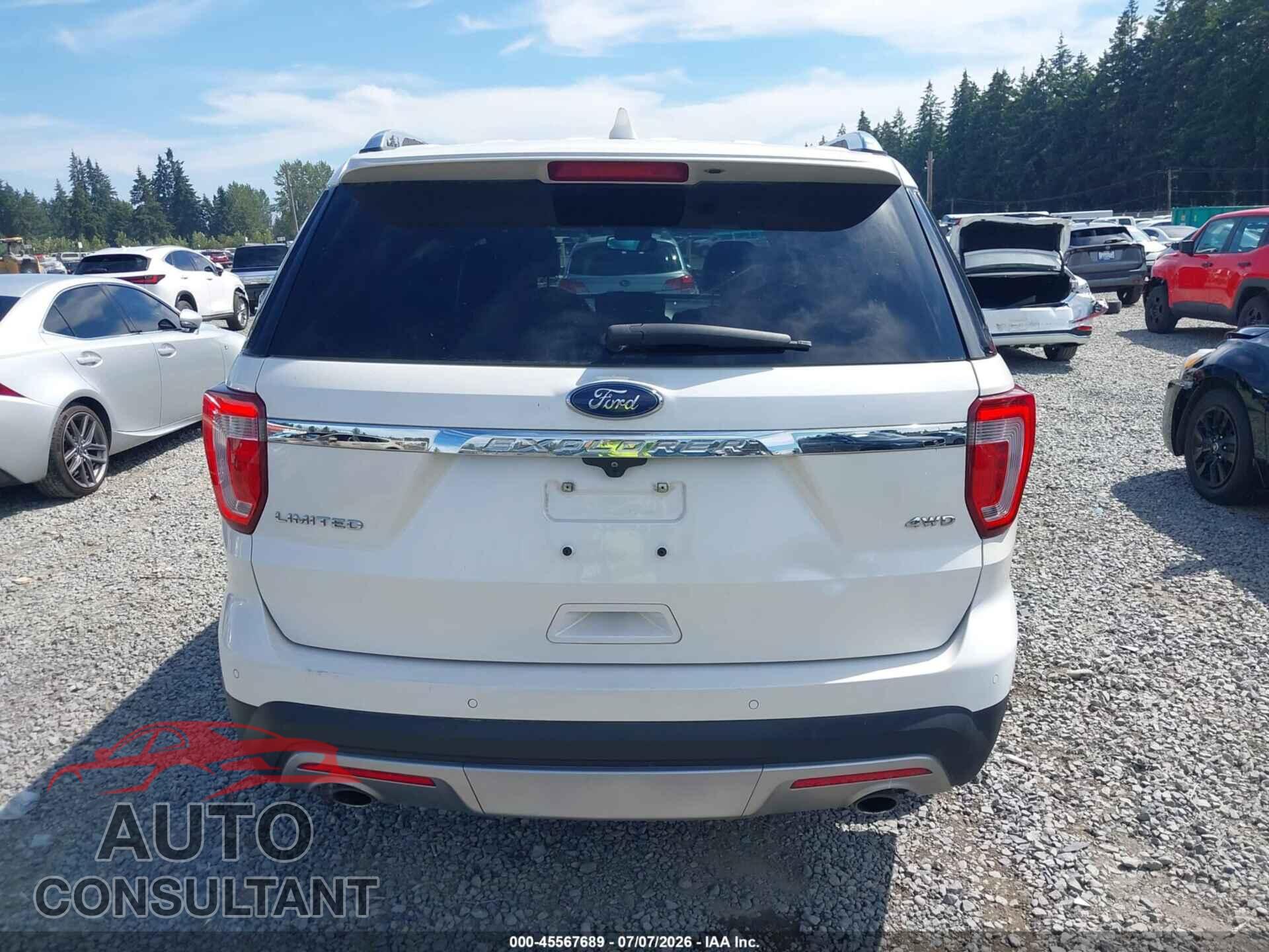 FORD EXPLORER 2016 - 1FM5K8F88GGB73290
