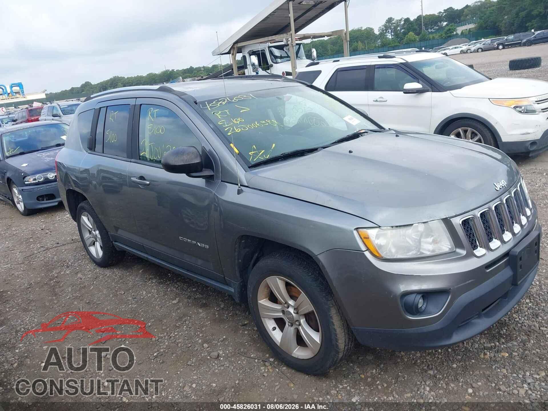 JEEP COMPASS 2012 - 1C4NJCEA7CD589681