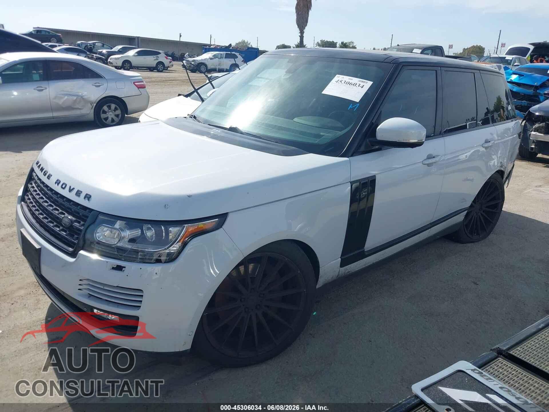 LAND ROVER RANGE ROVER 2015 - SALGS2TF9FA236419
