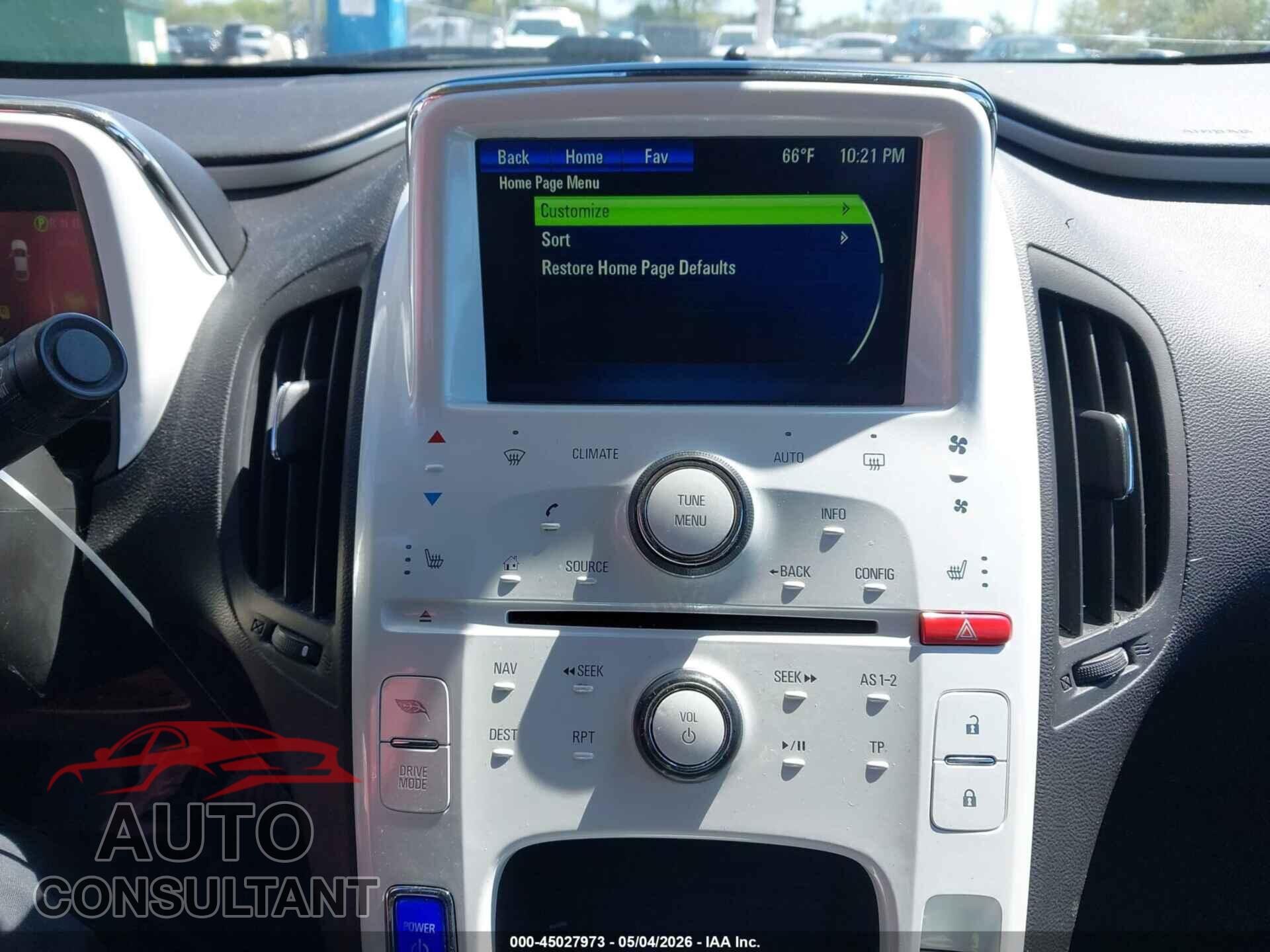 CHEVROLET VOLT 2014 - 1G1RD6E46EU161908