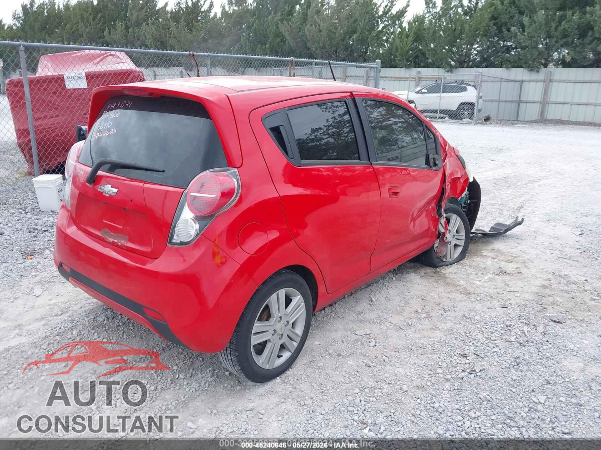 CHEVROLET SPARK 2014 - KL8CB6S9XEC436990