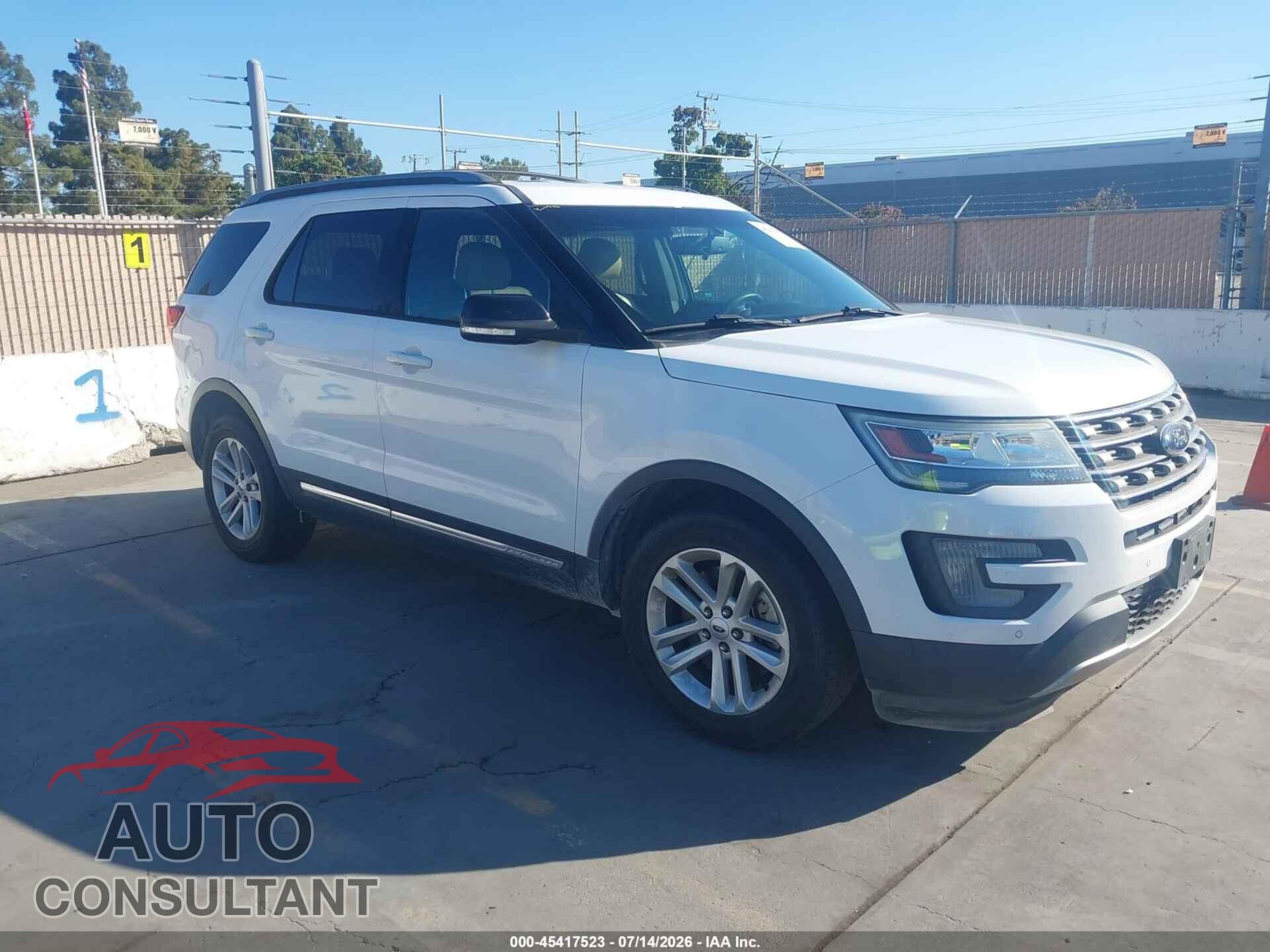 FORD EXPLORER 2017 - 1FM5K7DH7HGA76953