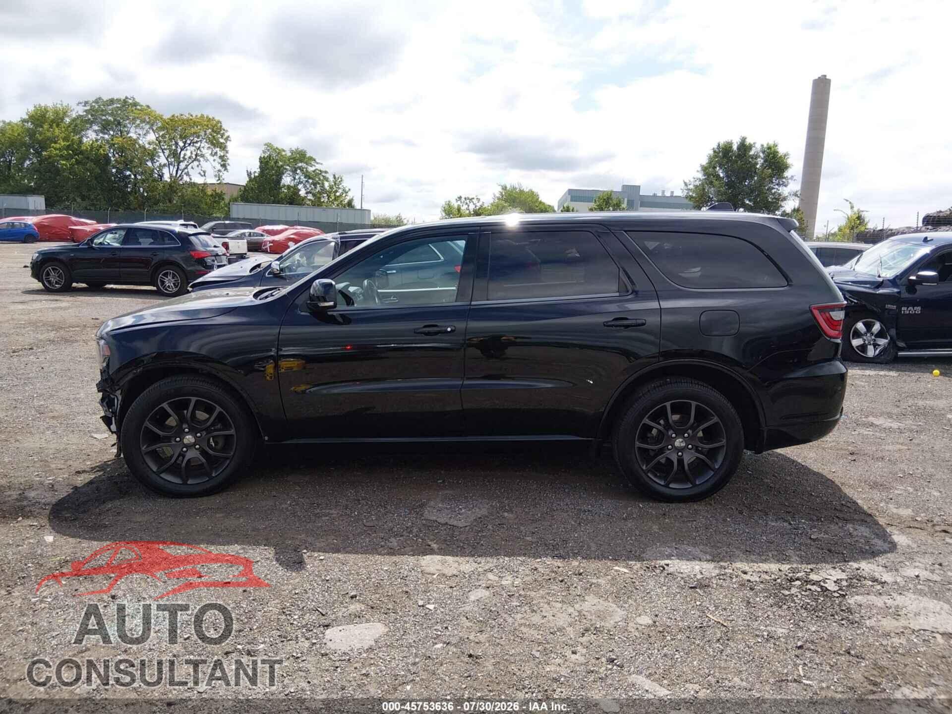DODGE DURANGO 2017 - 1C4SDJCT6HC879216