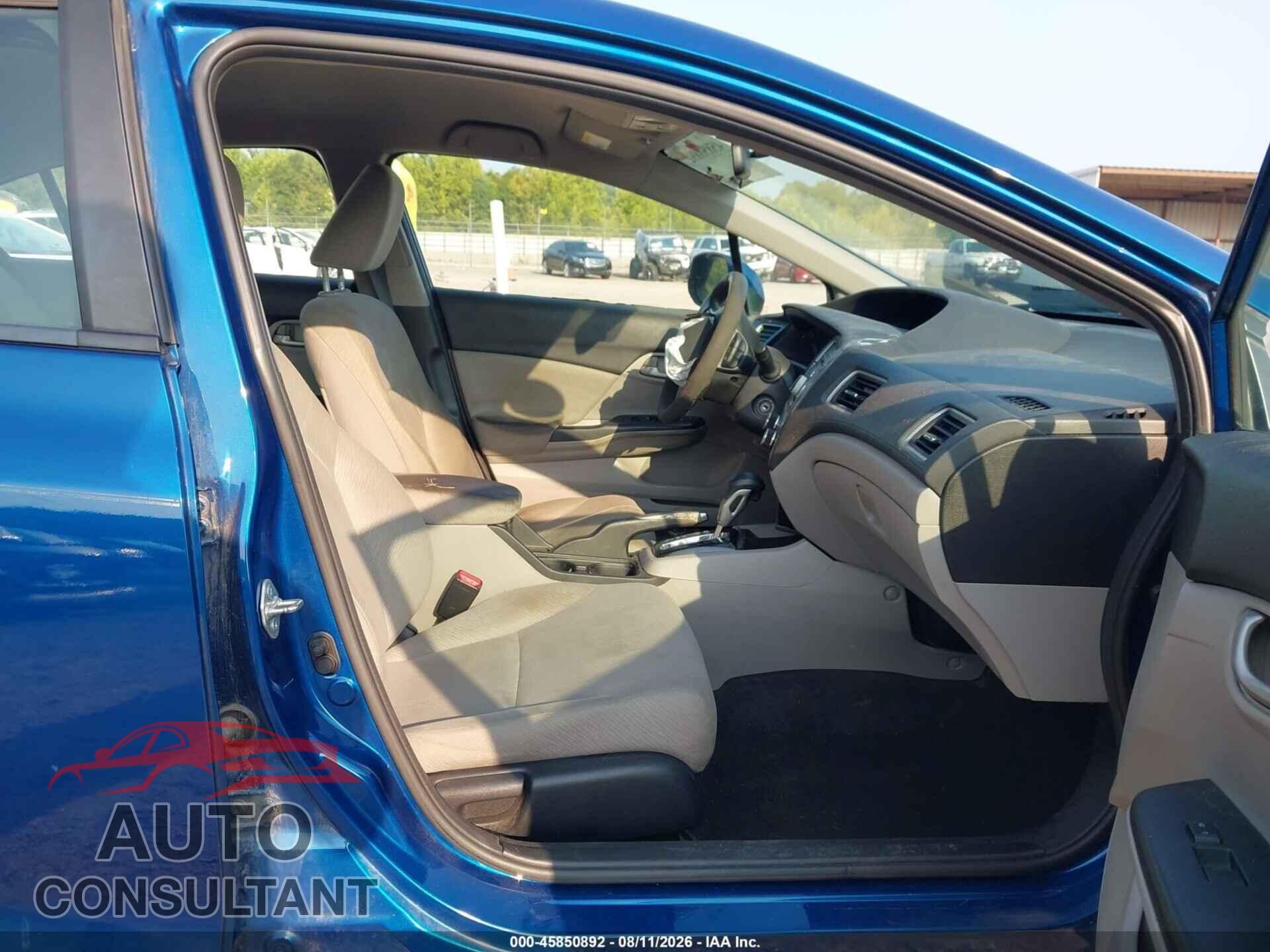 HONDA CIVIC 2013 - 19XFB2F54DE046706