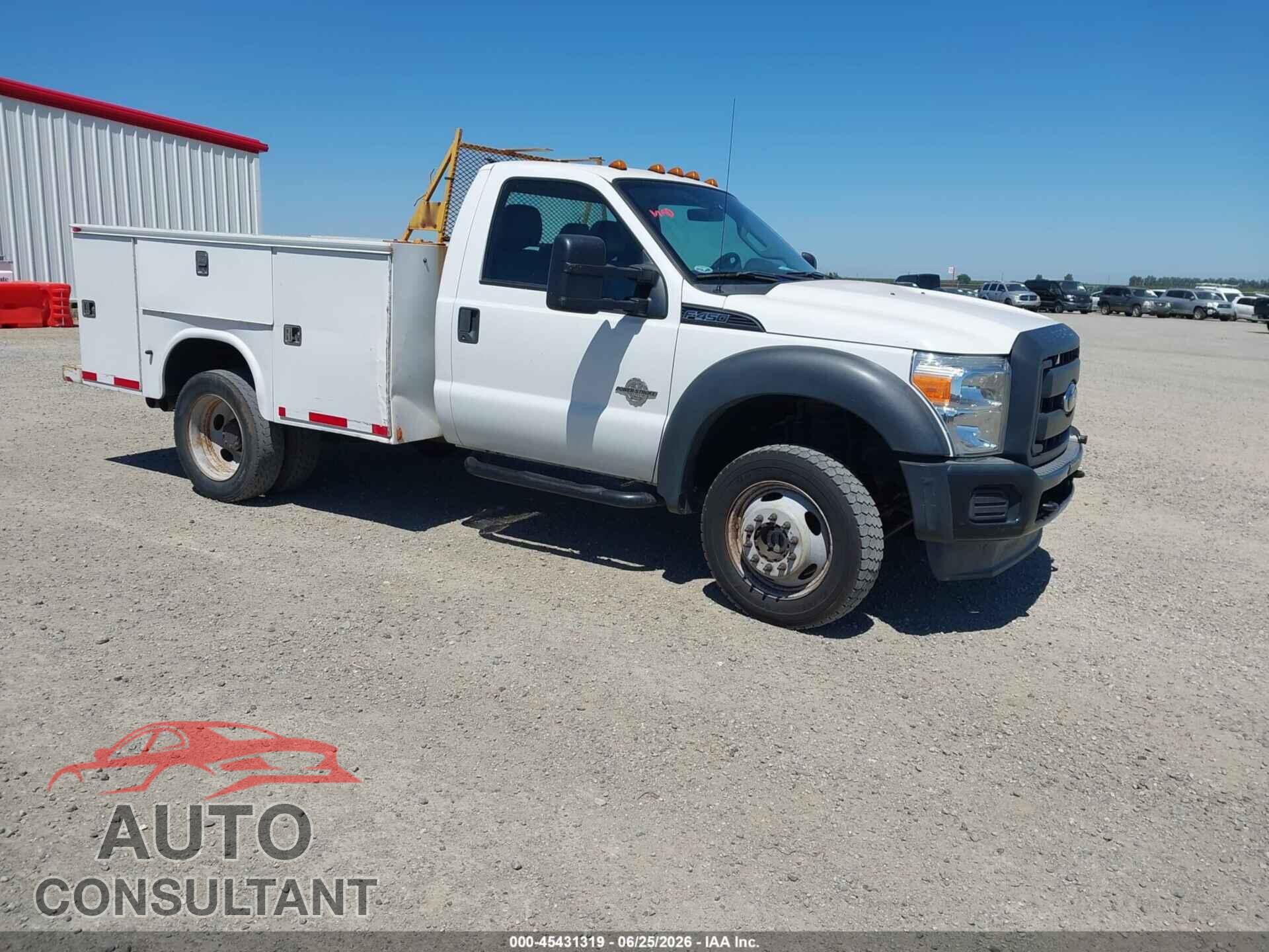 FORD F-450 CHASSIS 2012 - 1FDUF4HT9CEC73172