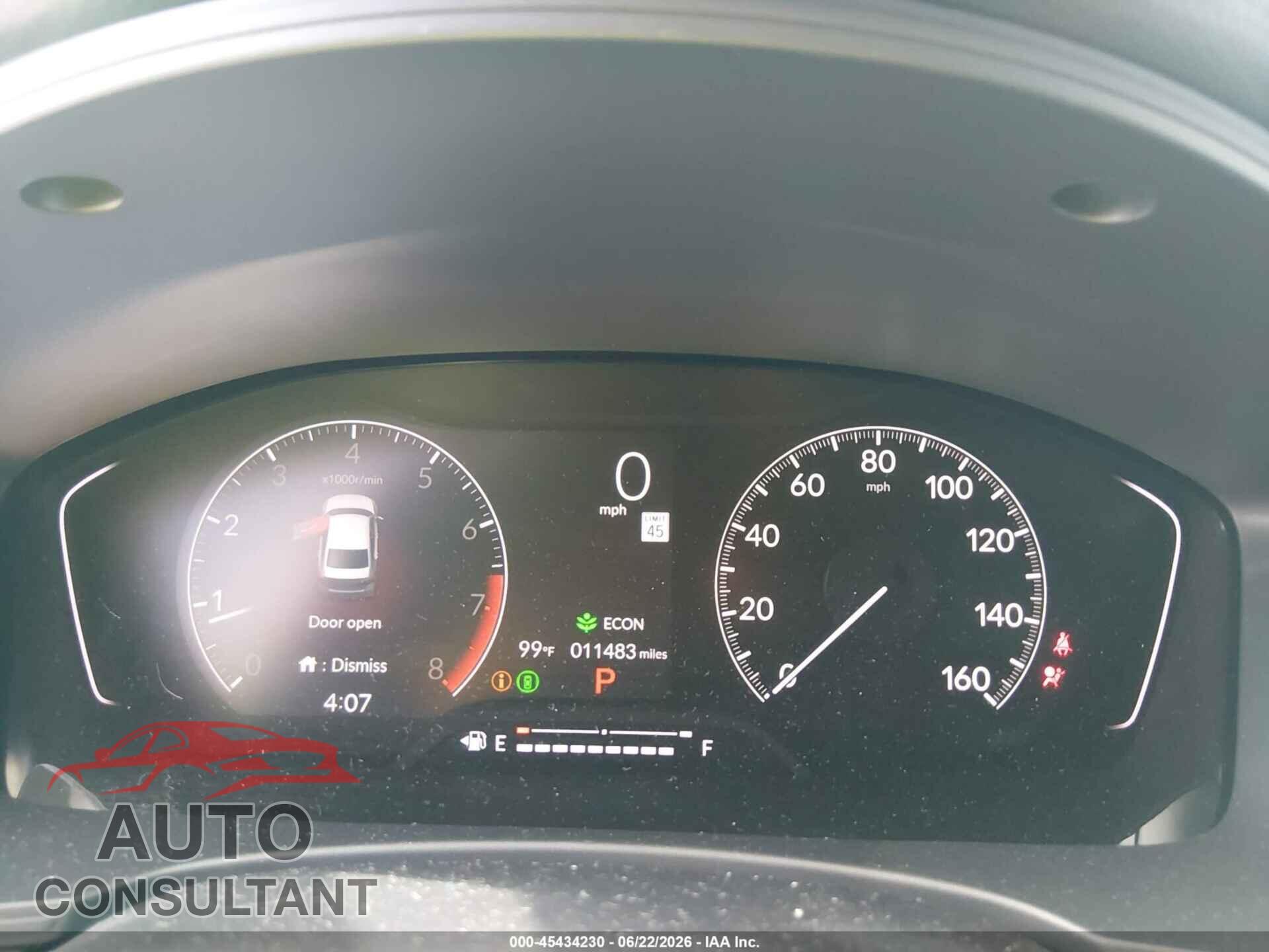 HONDA CIVIC 2026 - 2HGFE2F52TH503380
