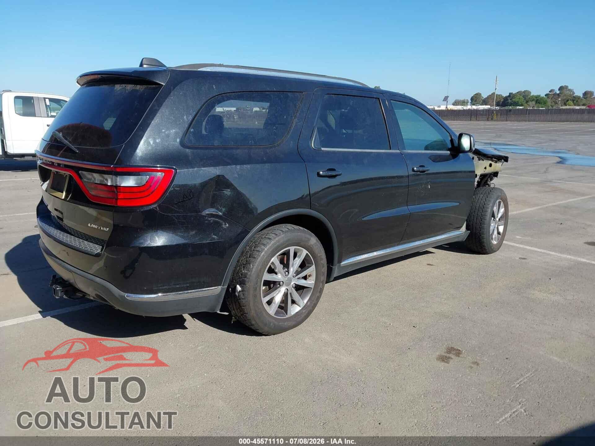 DODGE DURANGO 2016 - 1C4RDHDG4GC360155