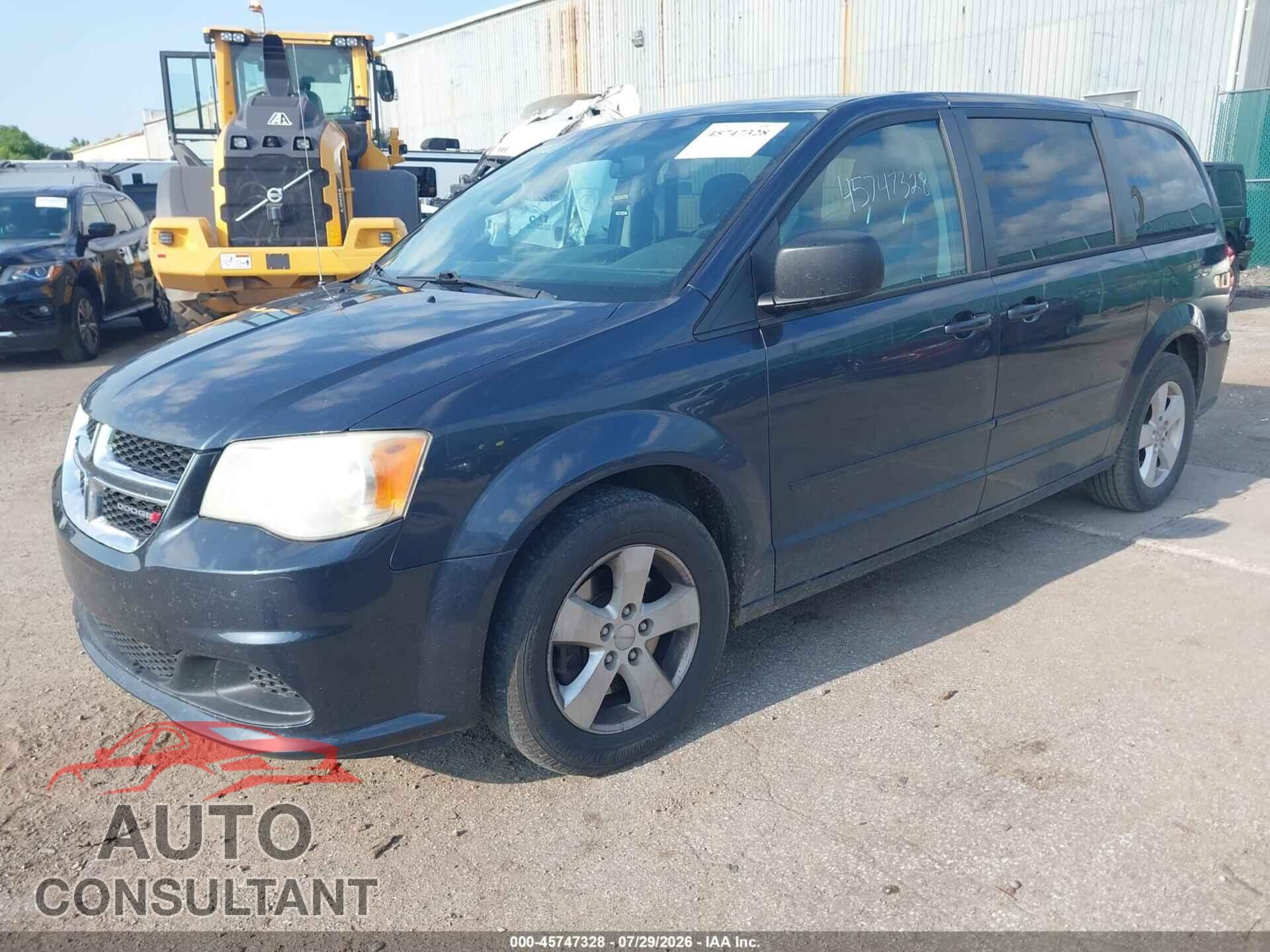 DODGE GRAND CARAVAN 2013 - 2C4RDGBG0DR763579