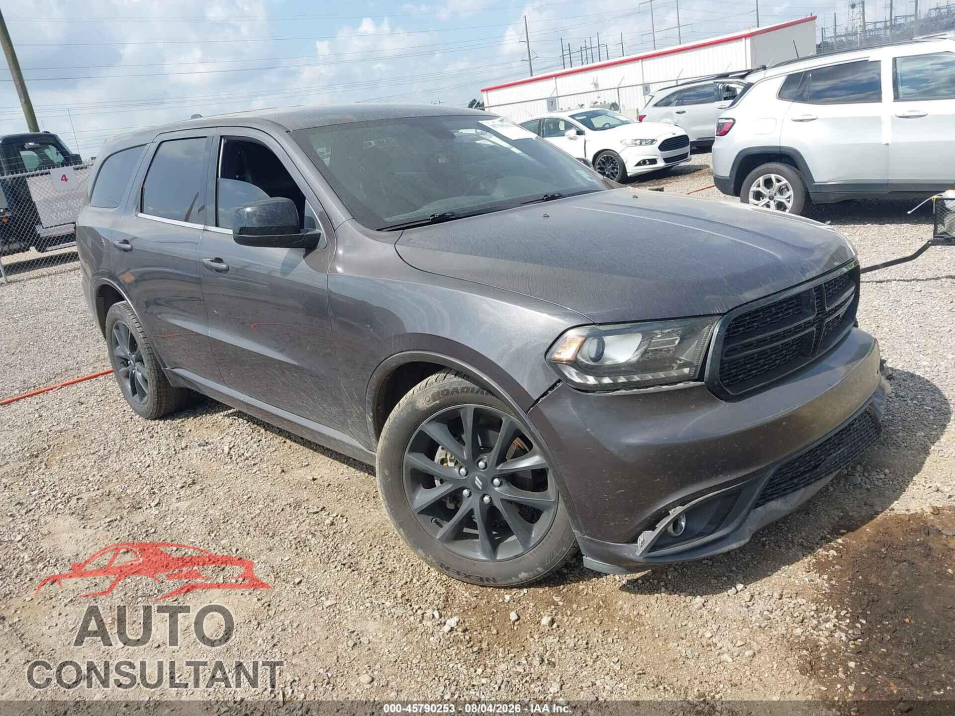 DODGE DURANGO 2019 - 1C4RDHAGXKC573558