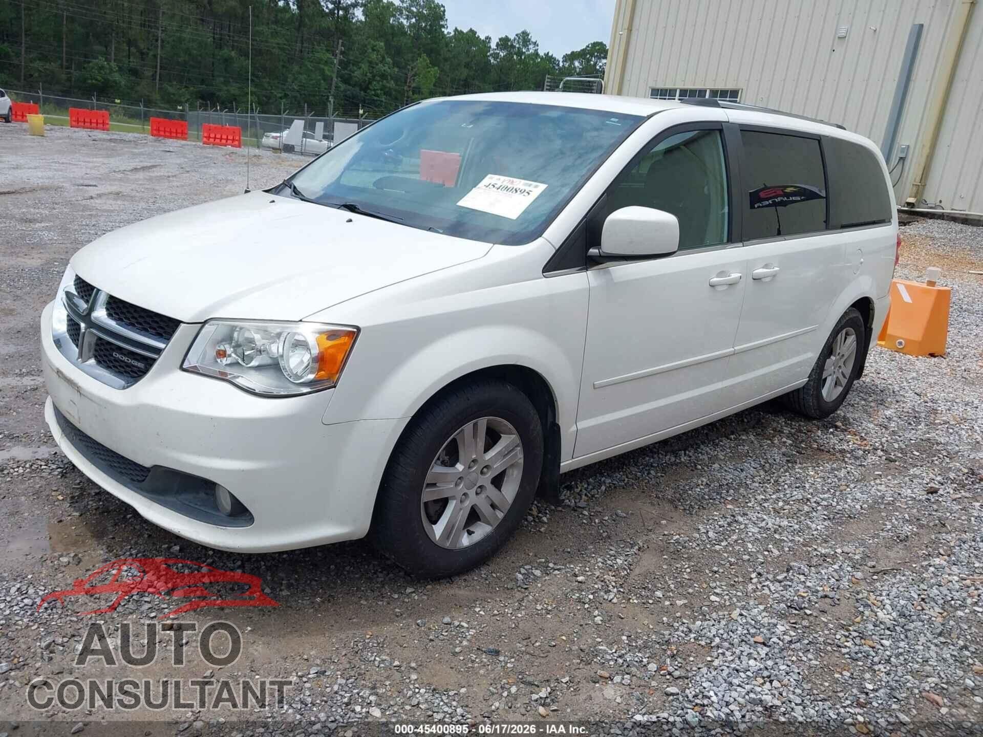 DODGE GRAND CARAVAN 2012 - 2C4RDGDG1CR123330